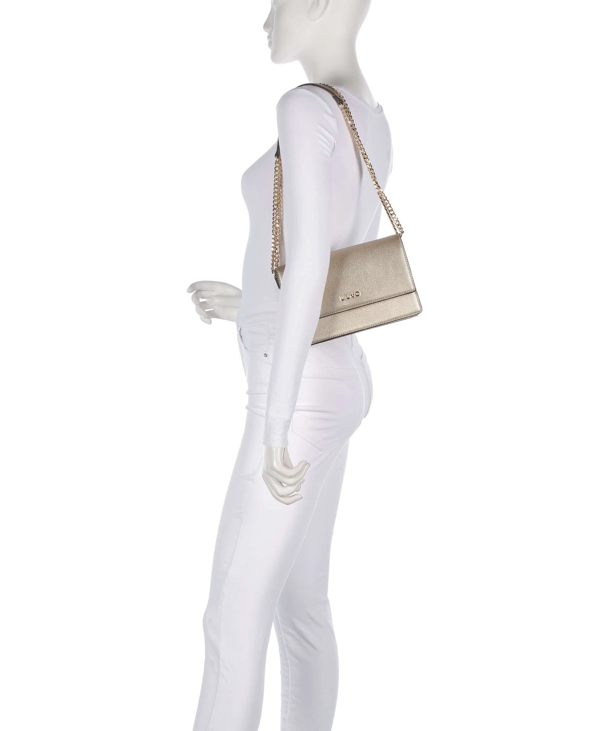 Liu Jo Manhattan S Schoudertas light gold - Image 3