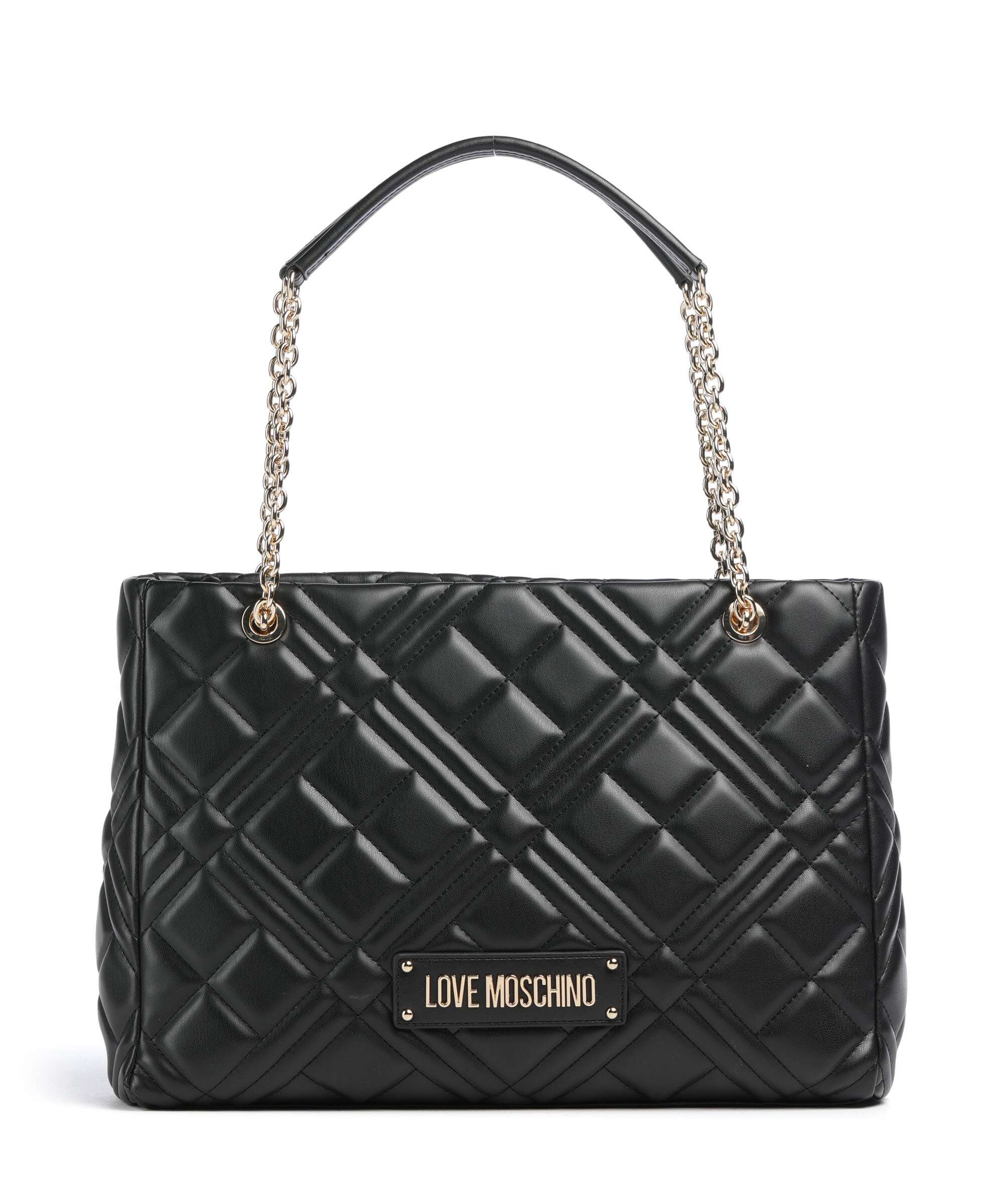 Love Moschino Quilted Boodschappentas black