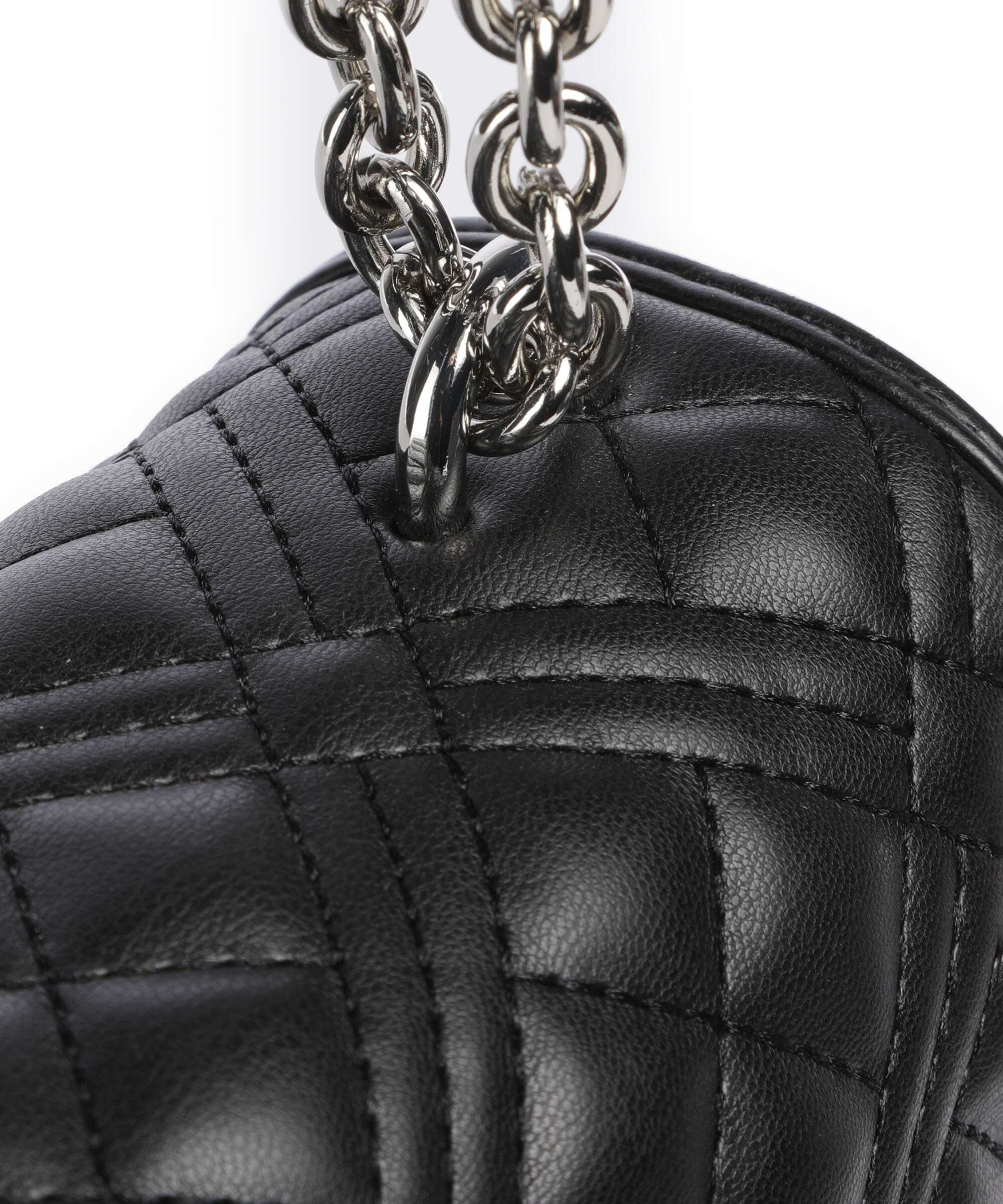 Love Moschino Quilted Laminated Schoudertas nero - Image 5