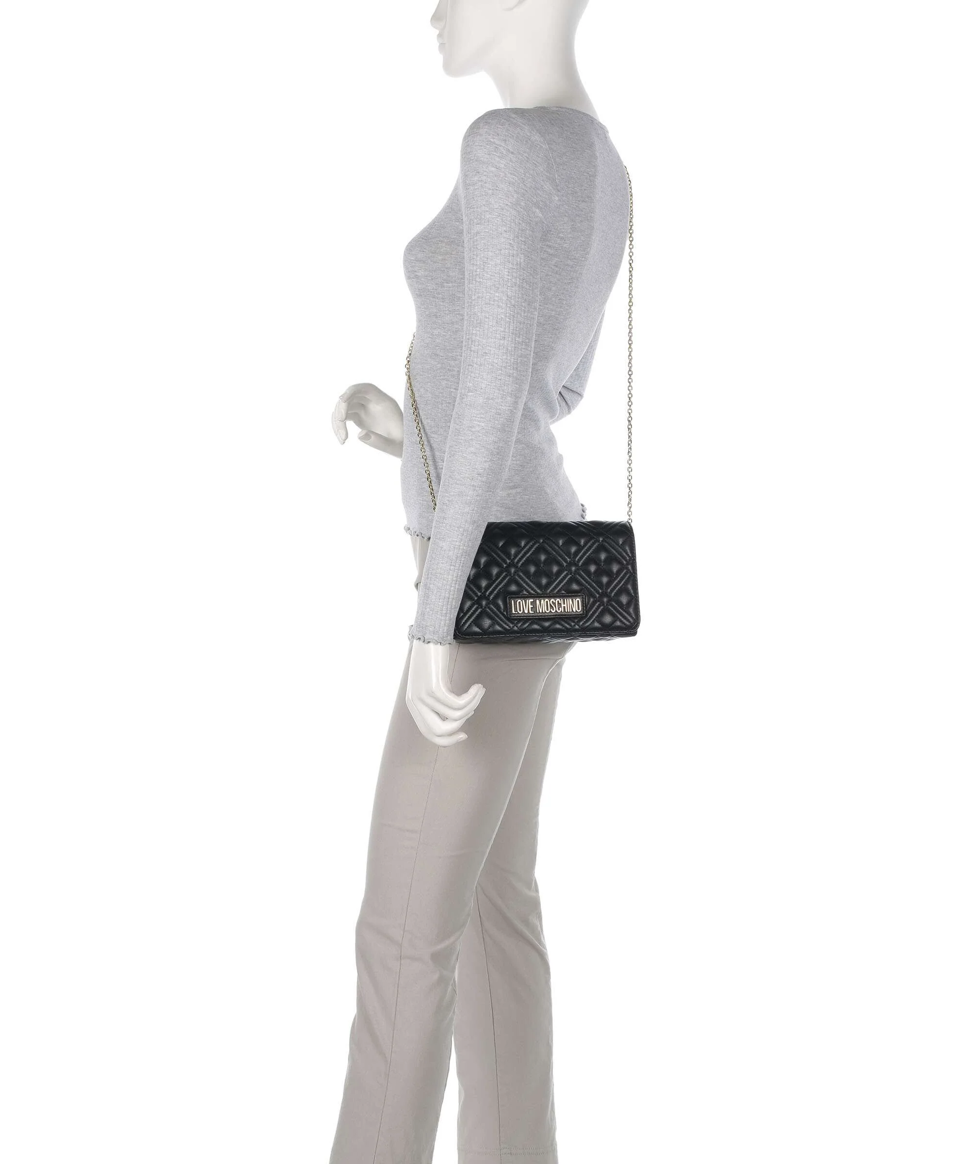 Love Moschino Smart Daily Crossbody tas nero - Image 3