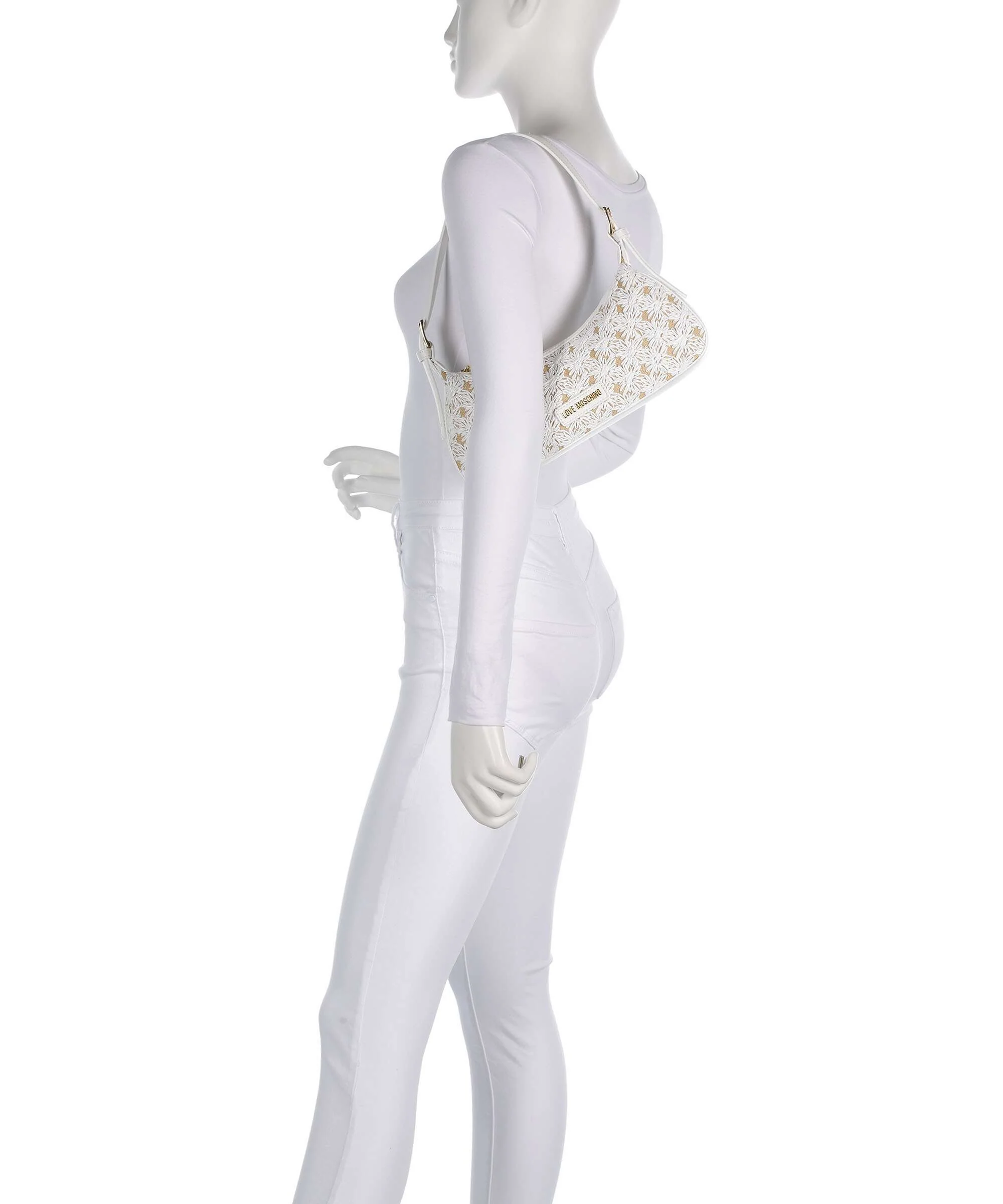 Love Moschino Smart Daily Schoudertas white/white - Image 3