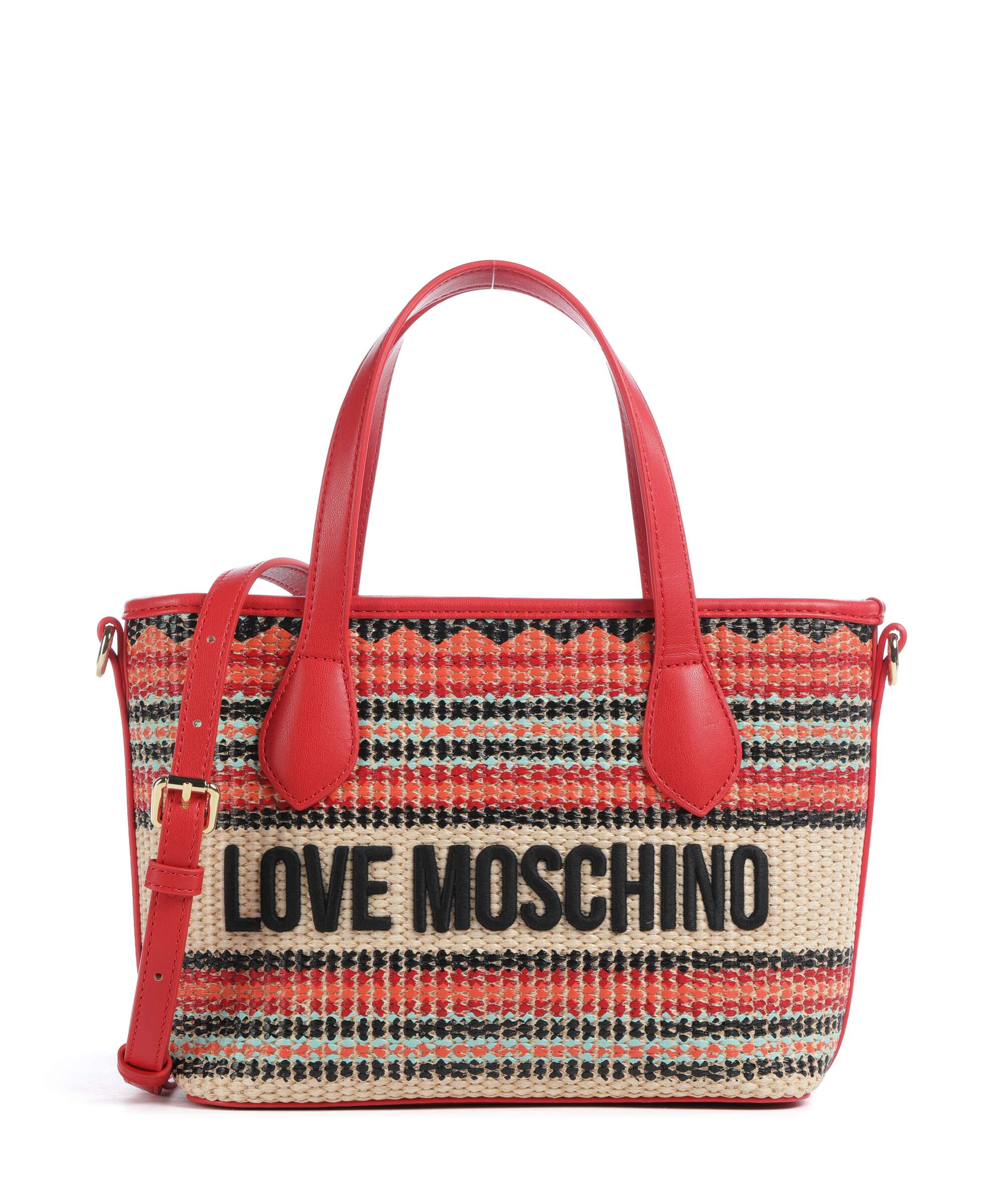 Love Moschino Sunset Stripes Handtas multicolour/red