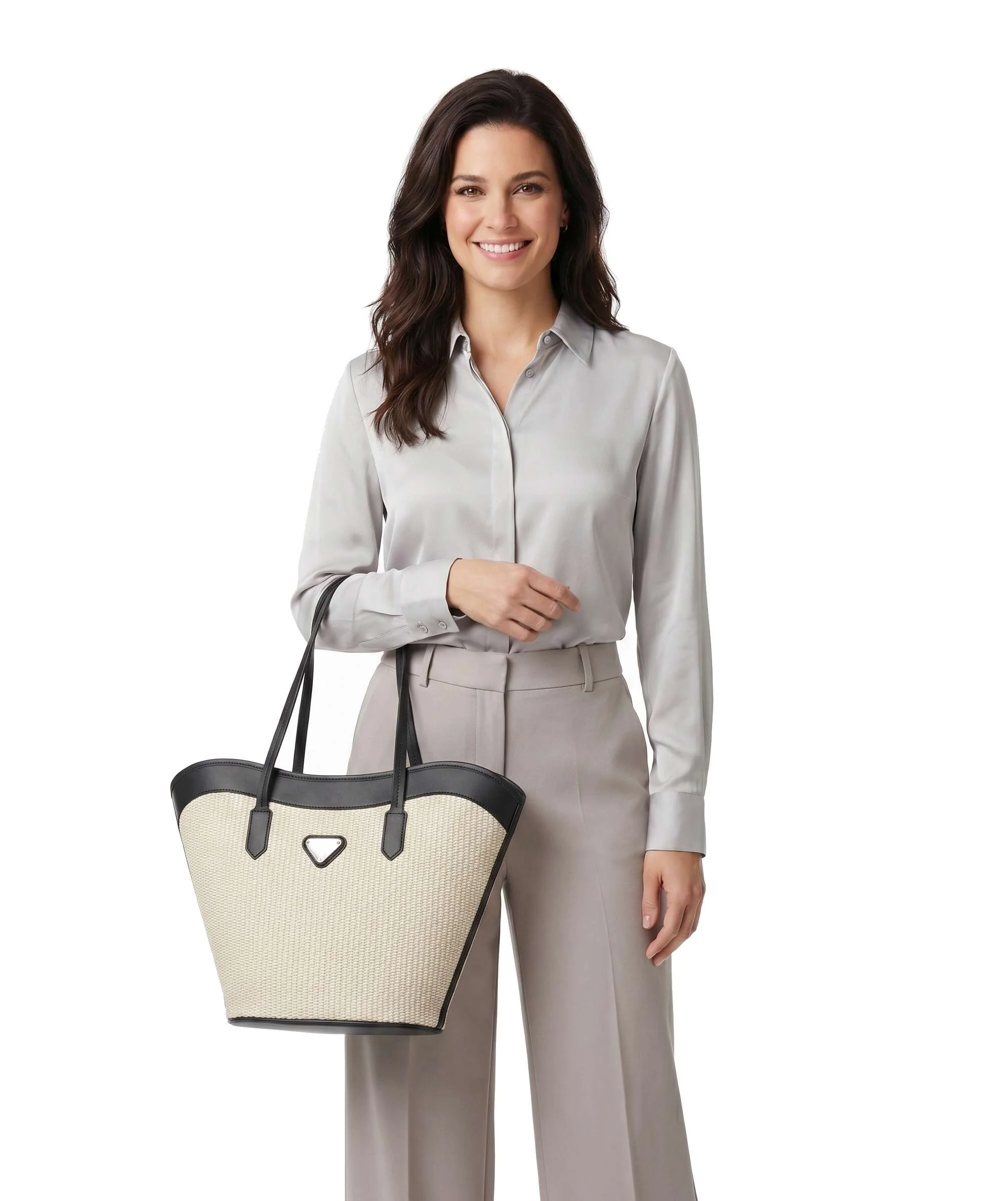 Maison Mollerus Mimi Limited Saint Tropez Boodschappentas beige - Image 3