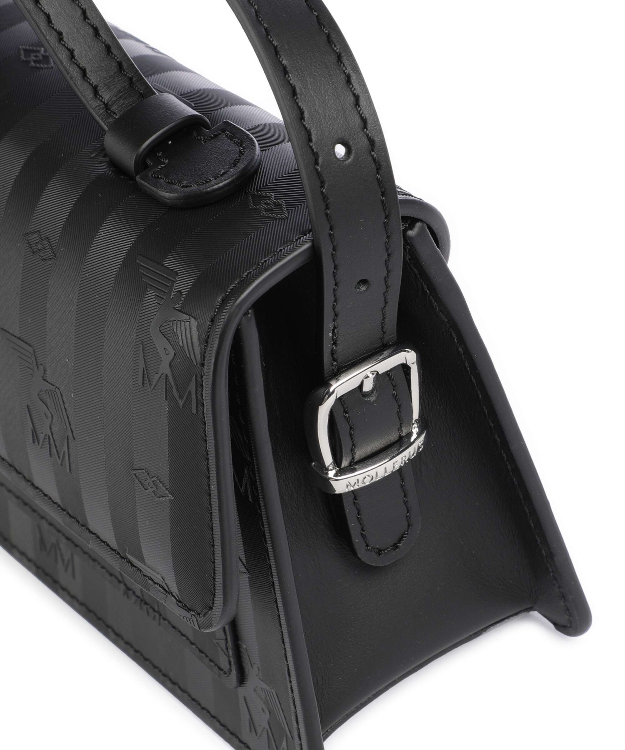 Maison Mollerus Vinerus Egg Crossbody tas classic schwarz - Image 4