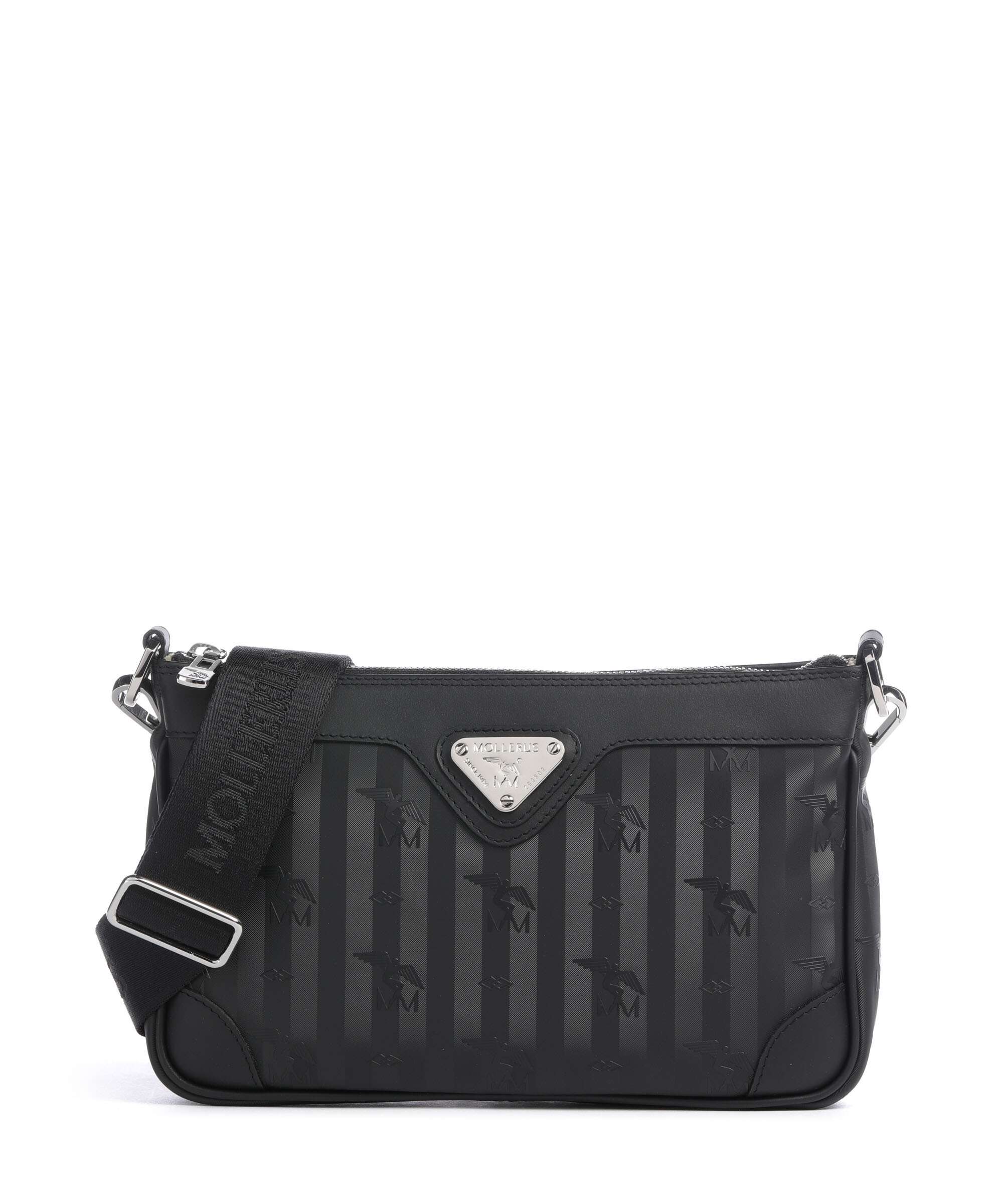 Maison Mollerus Vinerus Flums Crossbody tas black
