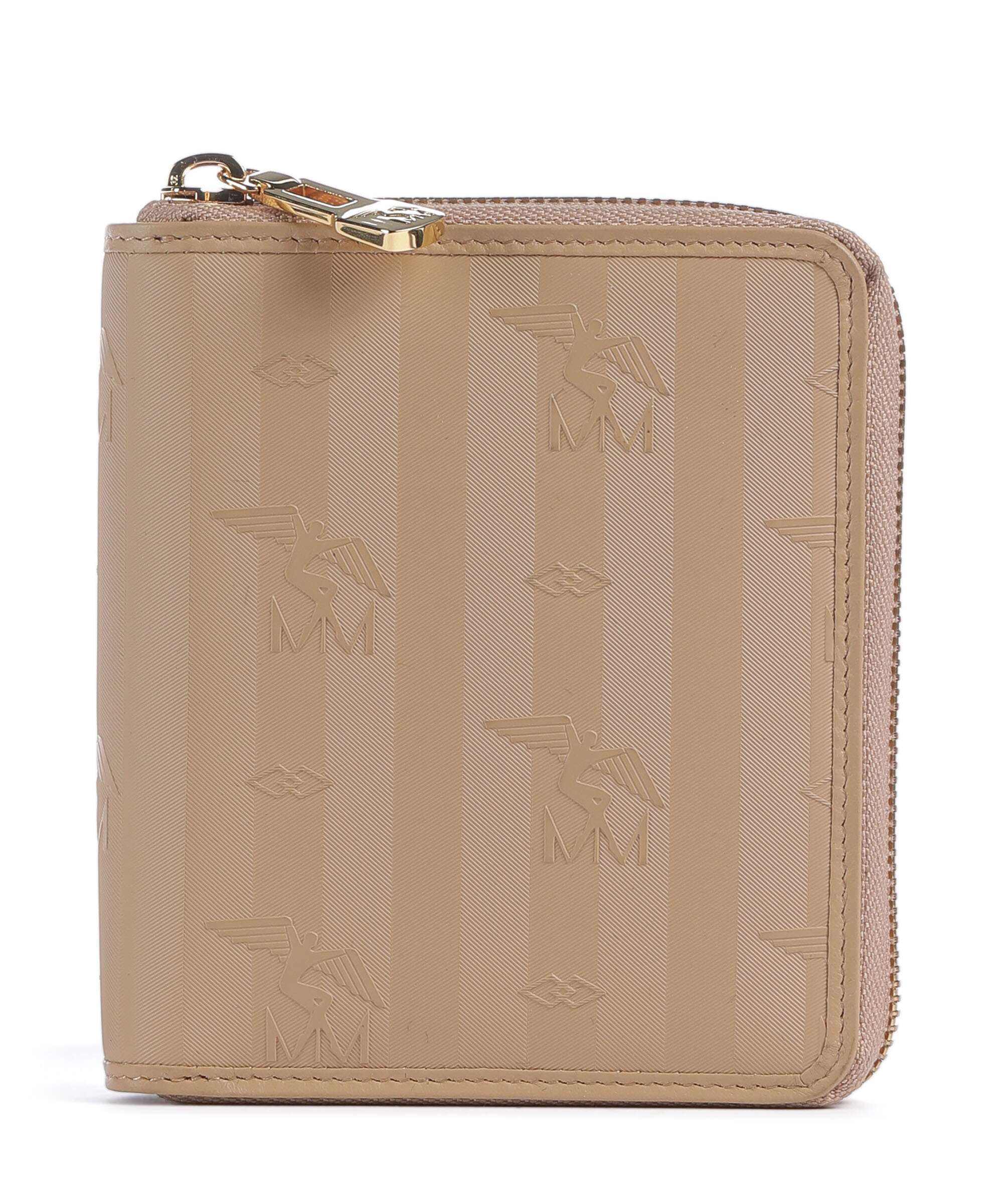 Maison Mollerus Vinerus Niederhorn Portemonnee cappuccino beige