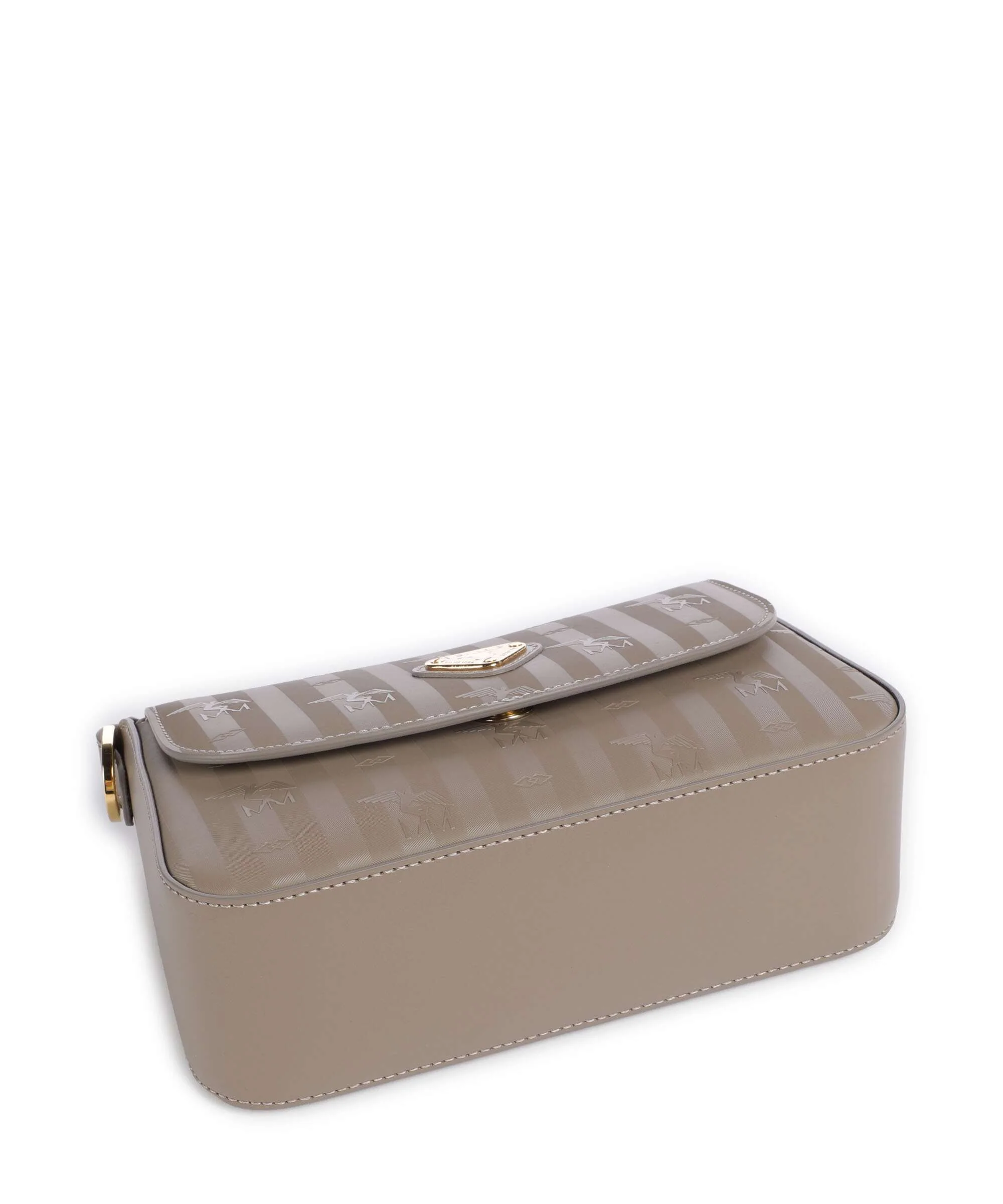 Maison Mollerus Vinerus Noville Crossbody tas taupe grau - Image 5