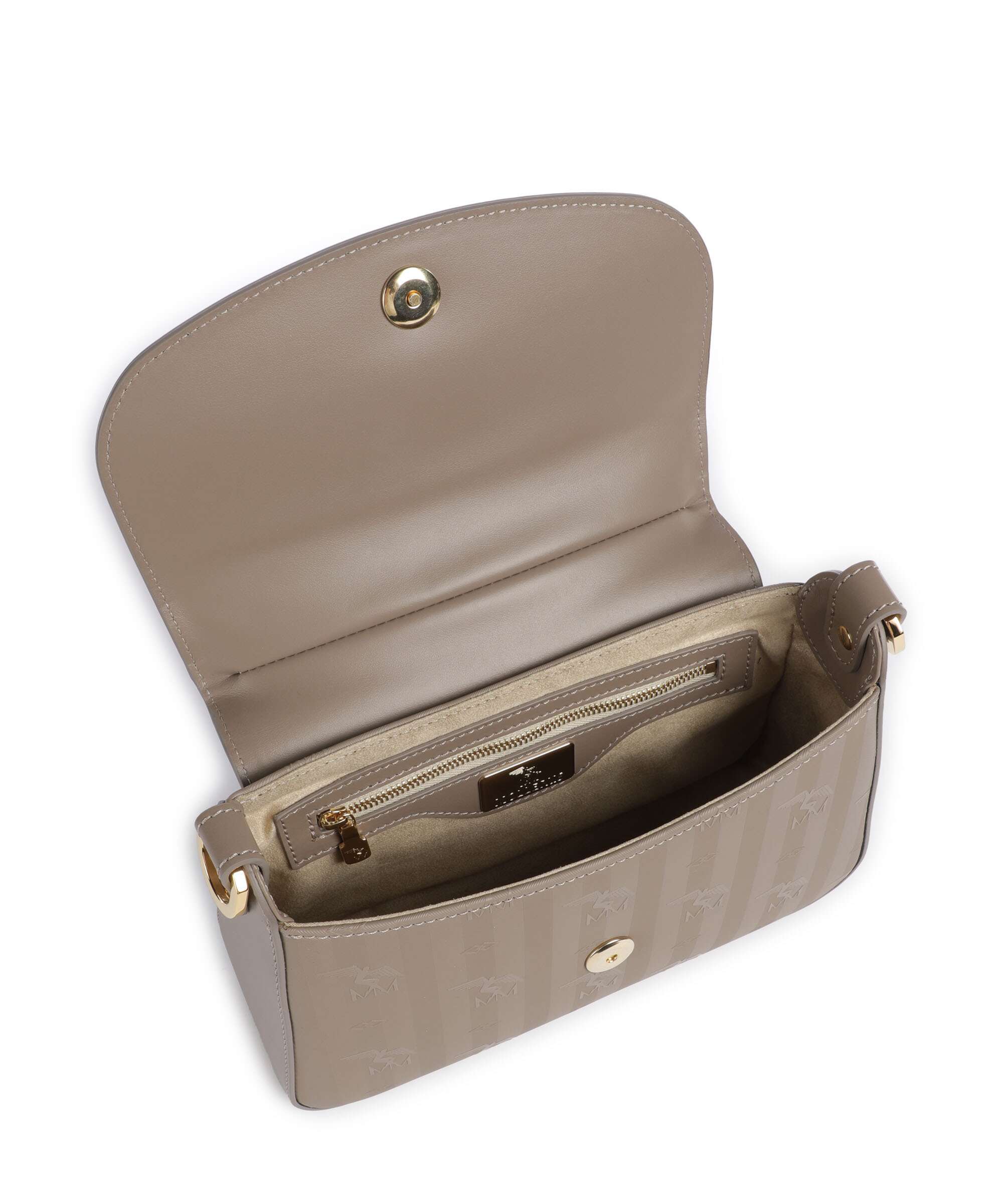 Maison Mollerus Vinerus Noville Crossbody tas taupe grau - Image 6