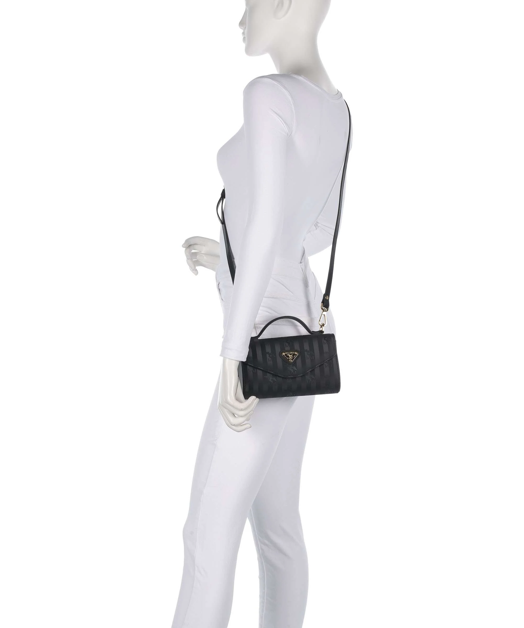 Maison Mollerus Vinerus Saas Fee Crossbody tas schwarz - Image 3