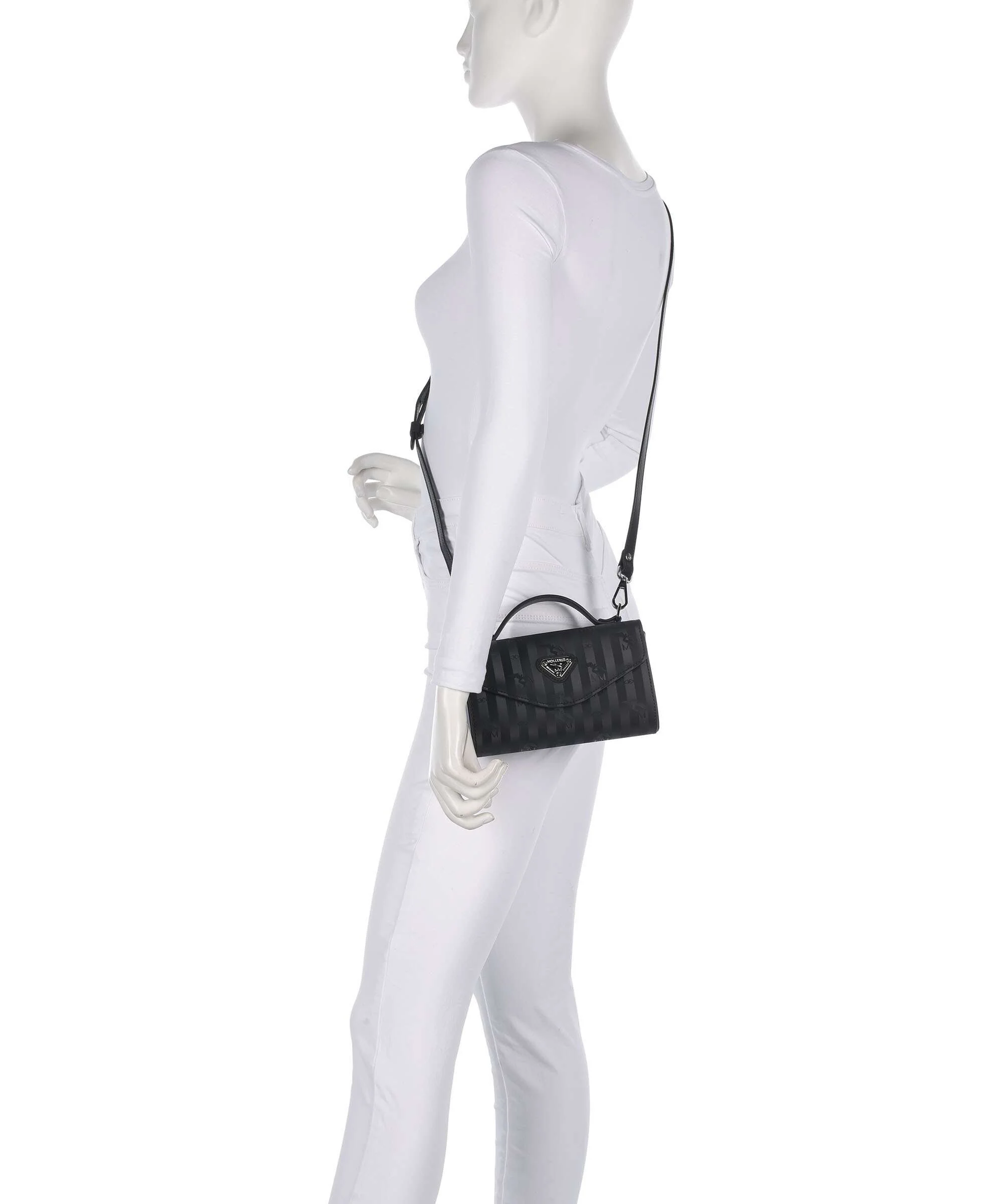 Maison Mollerus Vinerus Saas Fee Crossbody tas schwarz - Image 3