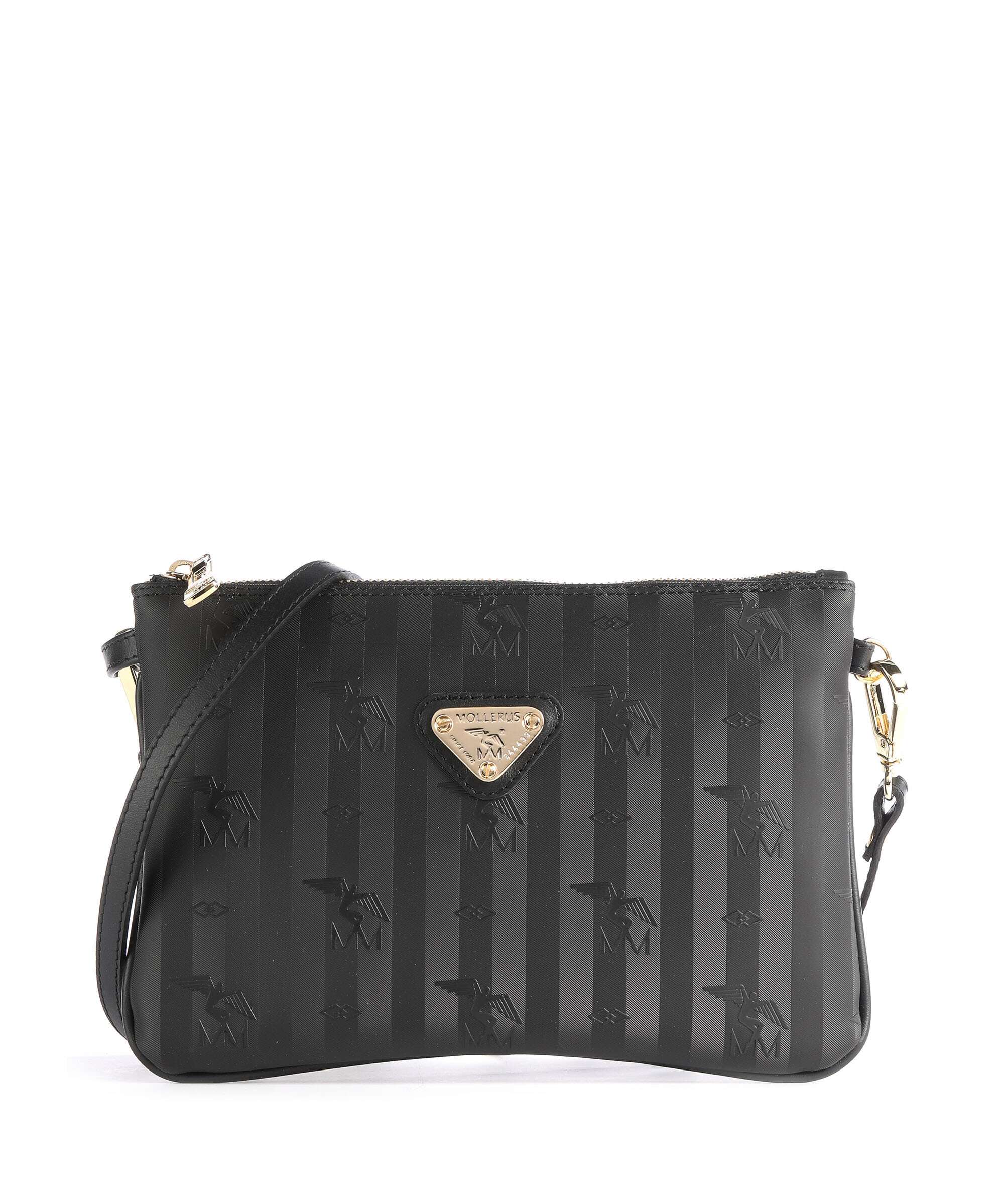 Maison Mollerus Vinerus Tamins Crossbody tas black
