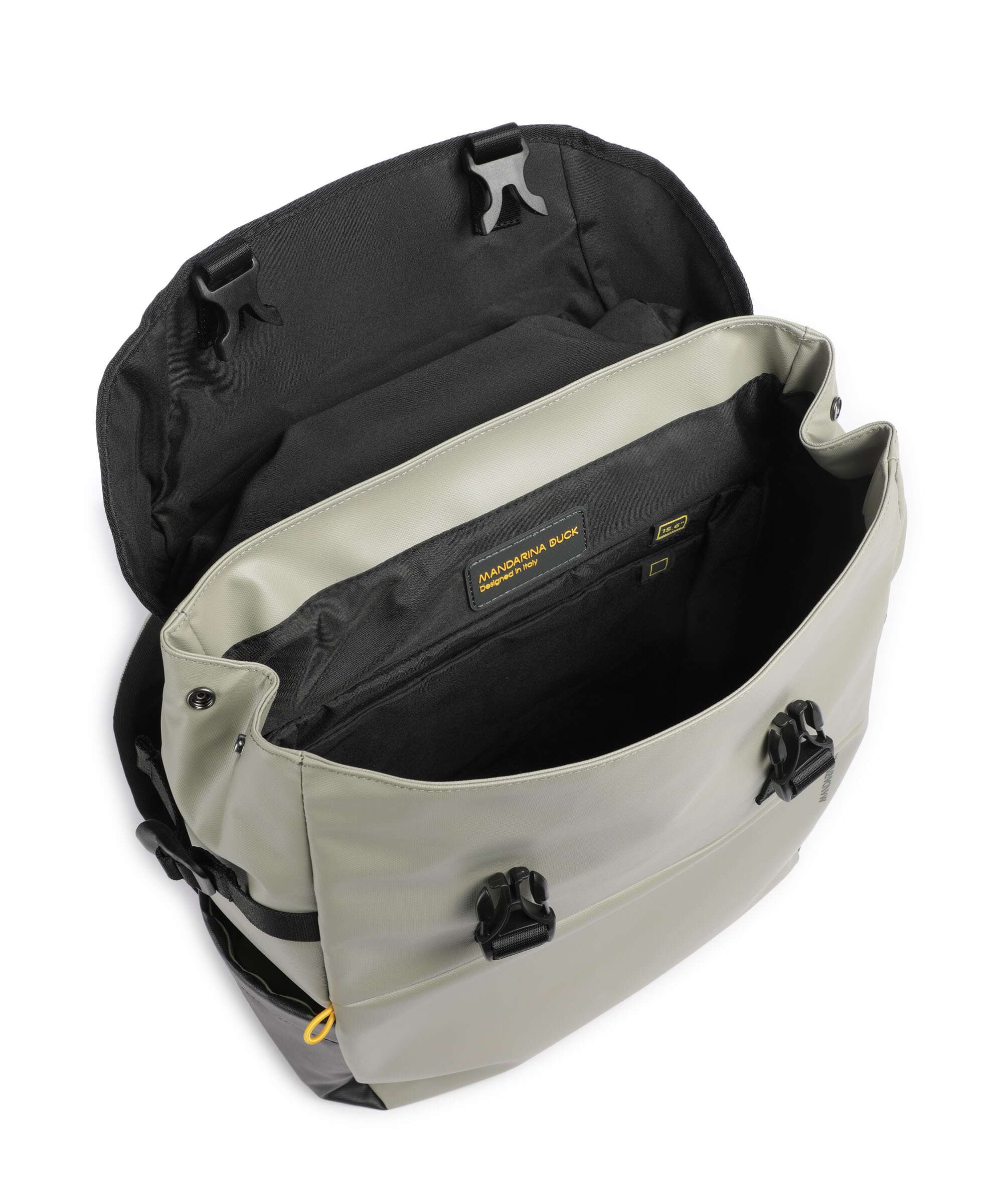Mandarina Duck Eco Coated Laptop rugzak mud - Image 6