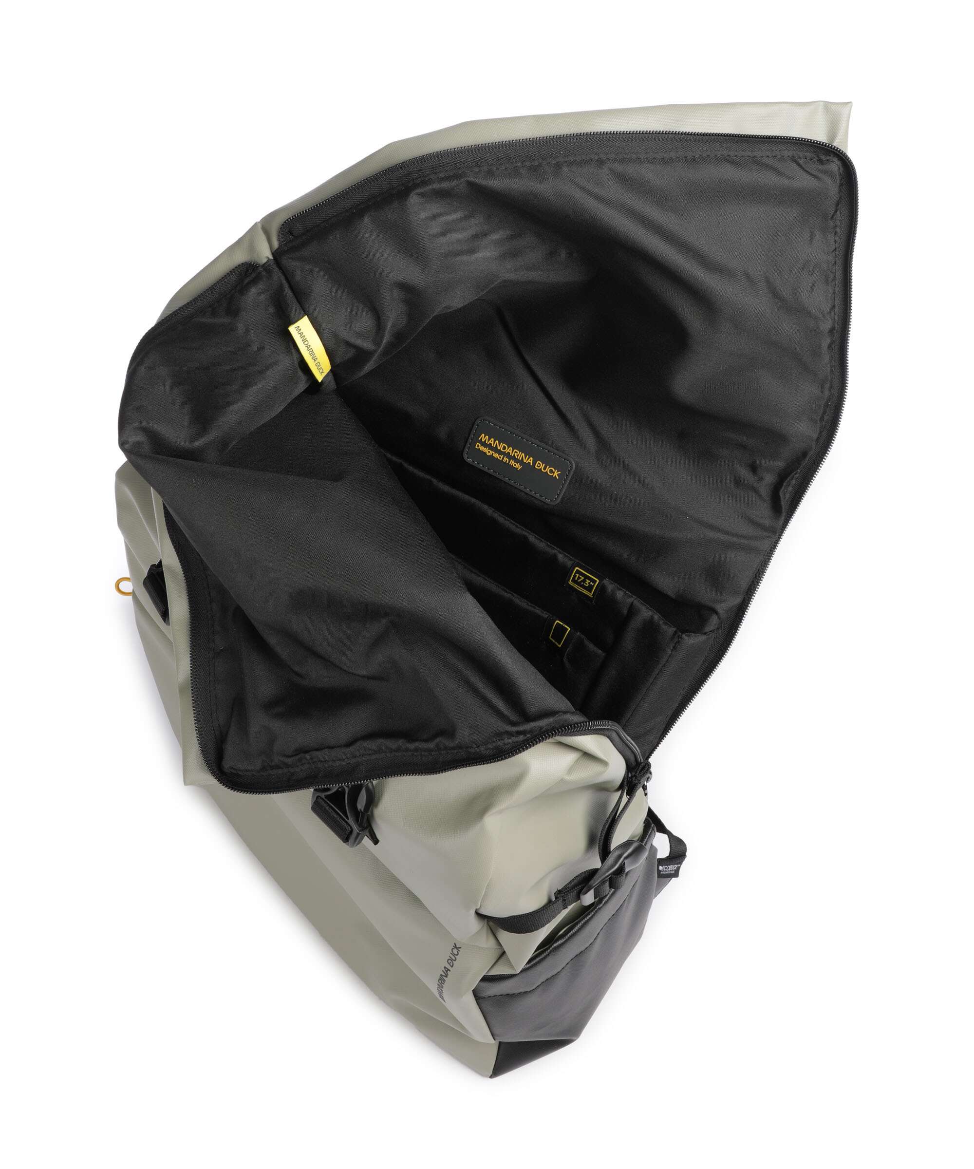 Mandarina Duck Eco Coated Laptop rugzak mud - Image 6