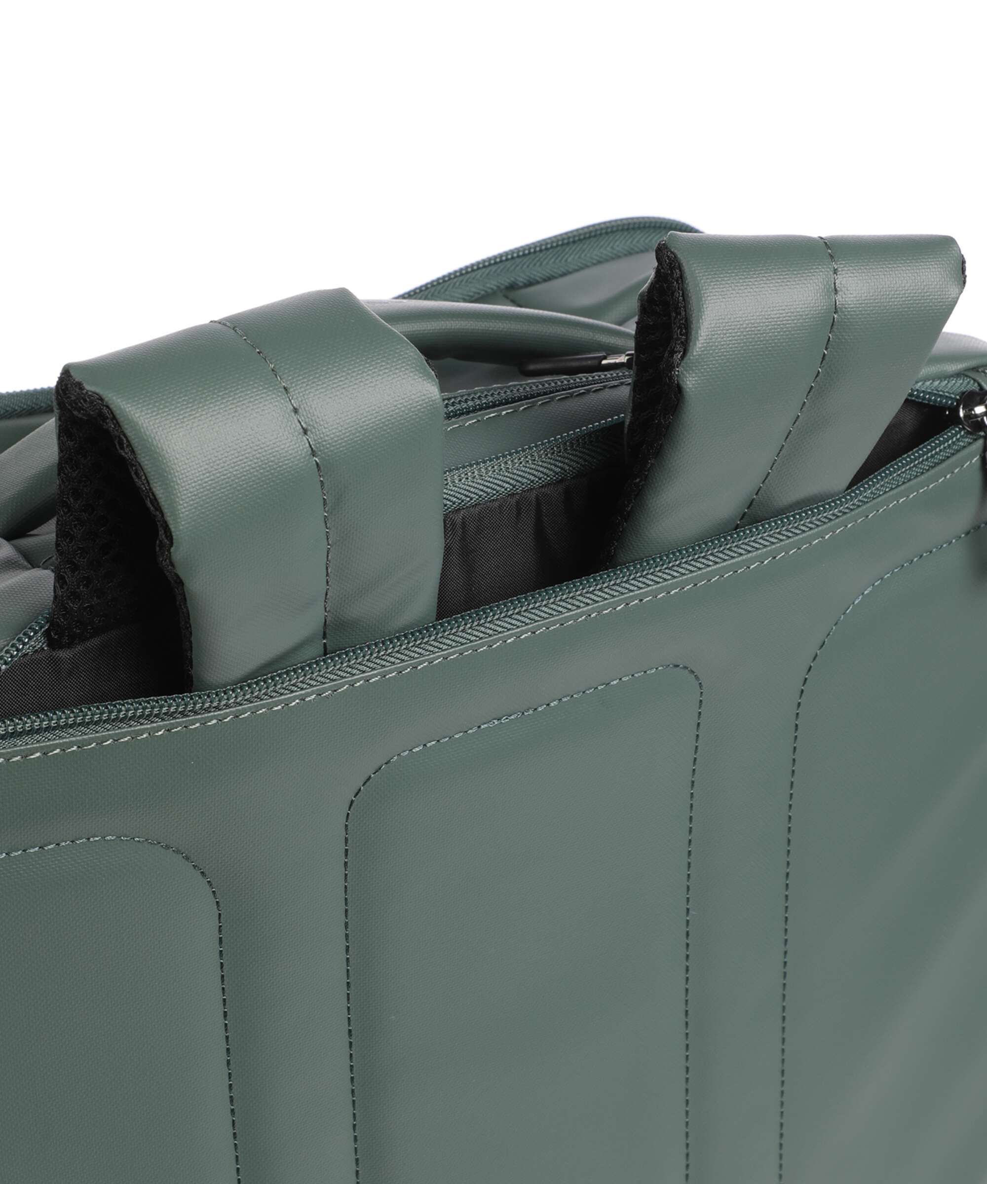 Mandarina Duck Eco Coated Rugzak trolley deep green - Image 5