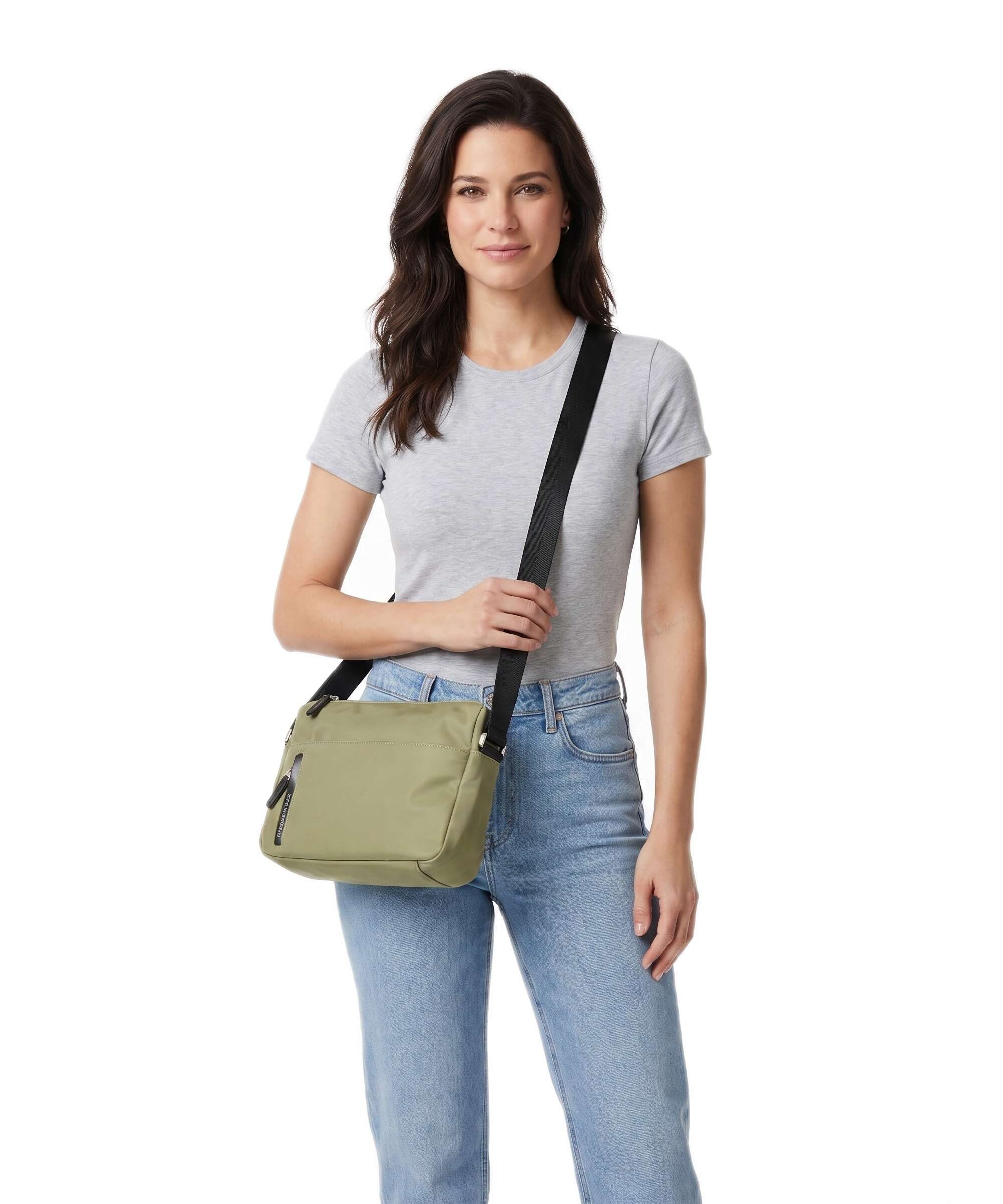 Mandarina Duck Hunter Crossbody tas winter olive - Image 3