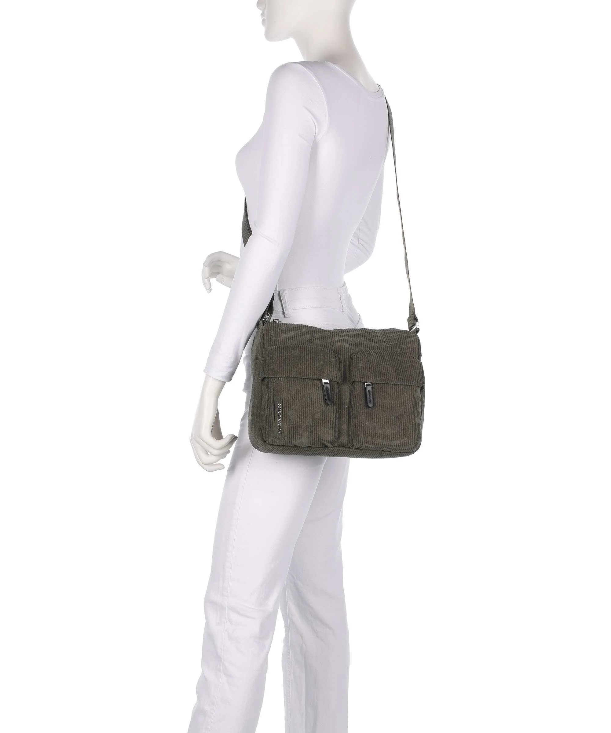 Mandarina Duck Hunter Velvet Crossbody tas pirite - Image 3