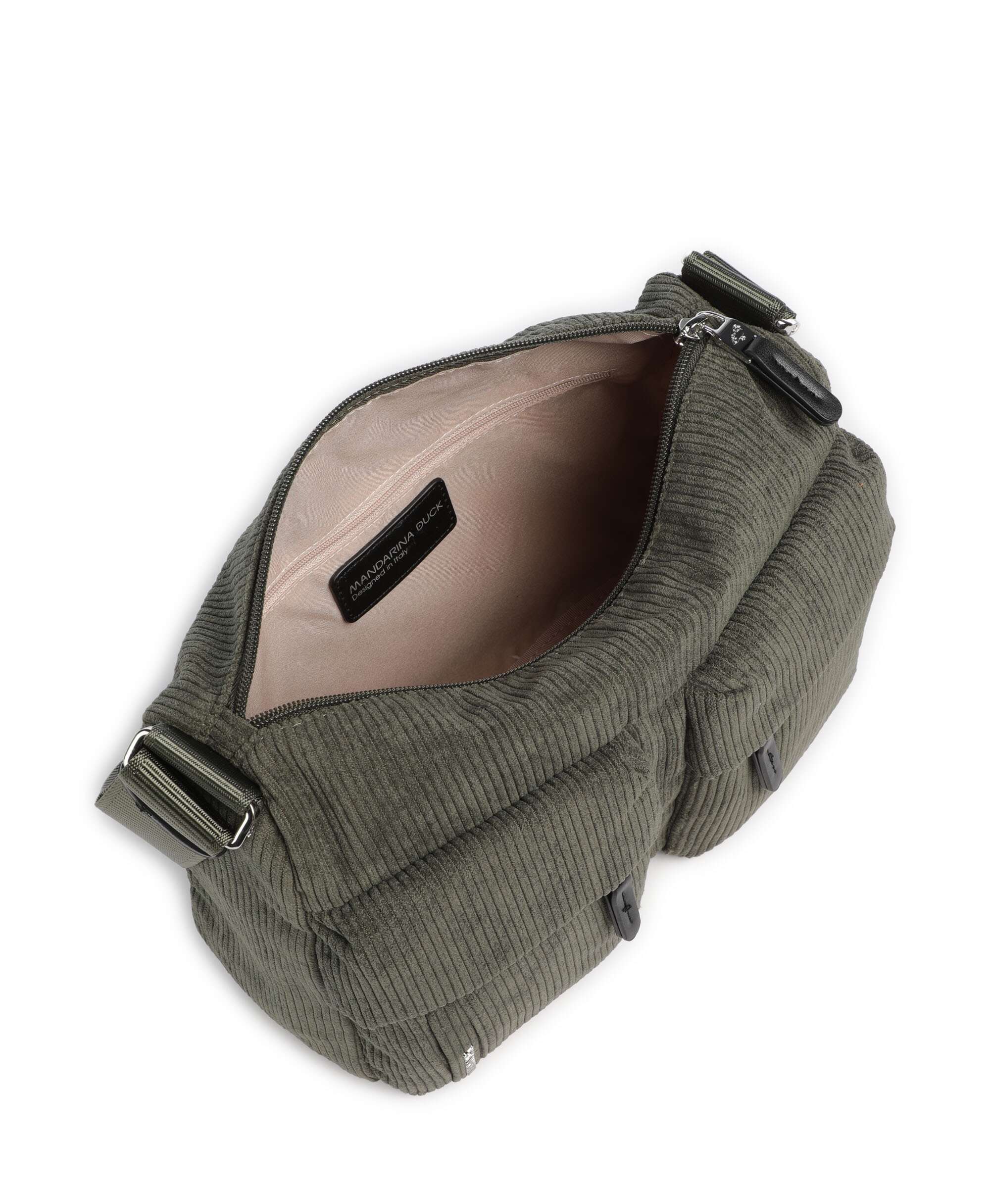 Mandarina Duck Hunter Velvet Crossbody tas pirite - Image 5