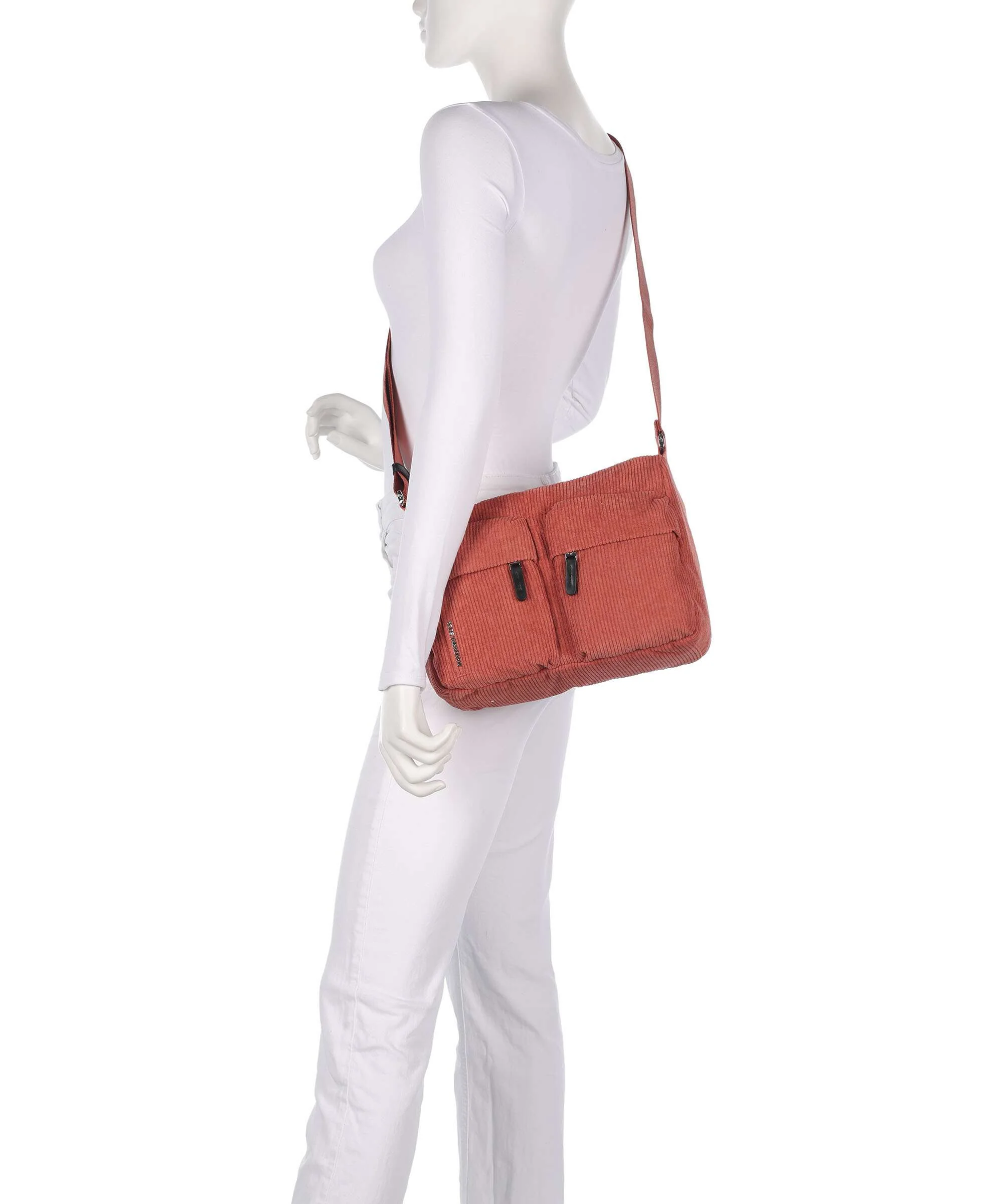 Mandarina Duck Hunter Velvet Crossbody tas winter rose - Image 3