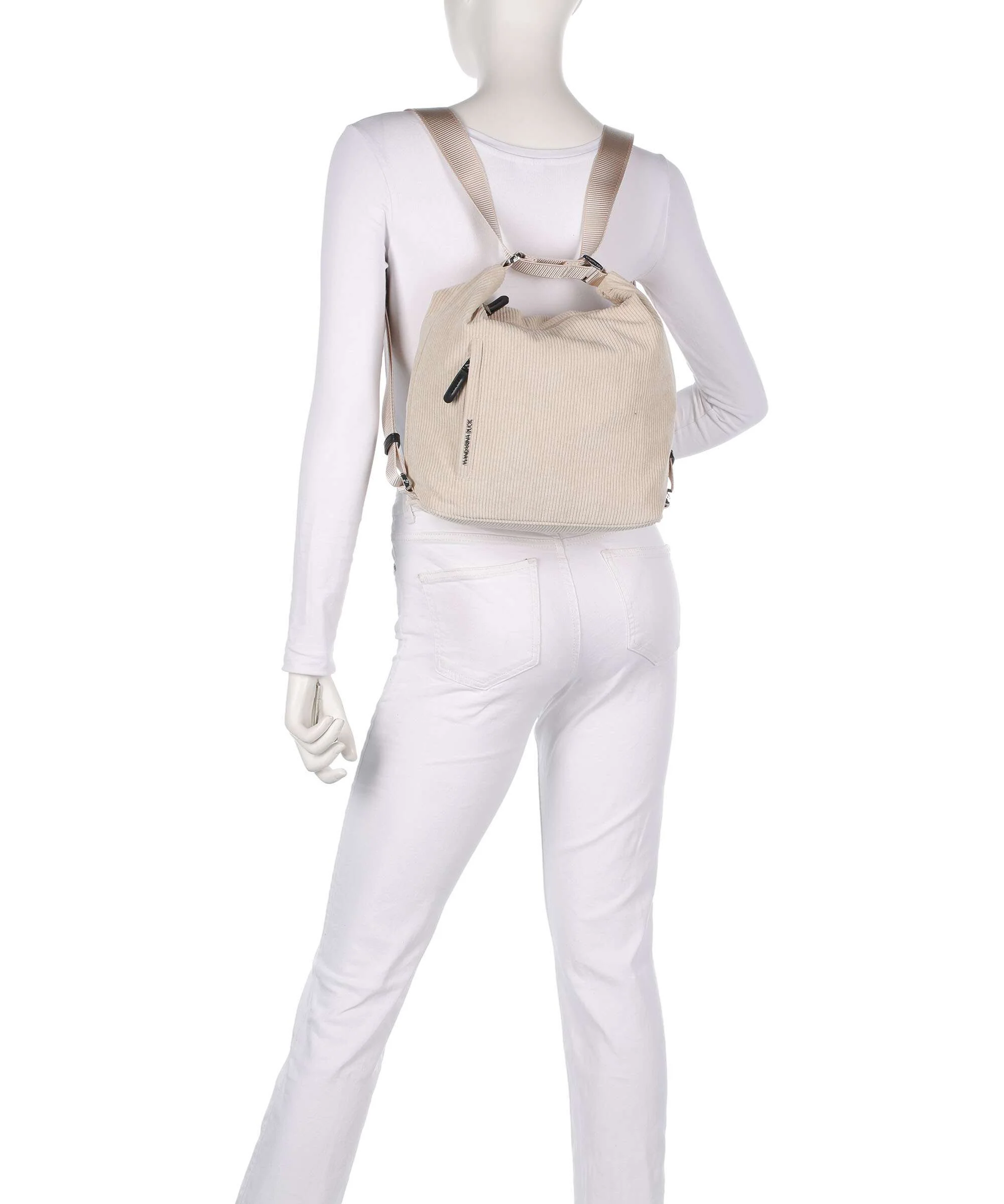 Mandarina Duck Hunter Velvet Rugzak-tas cashmere - Image 3