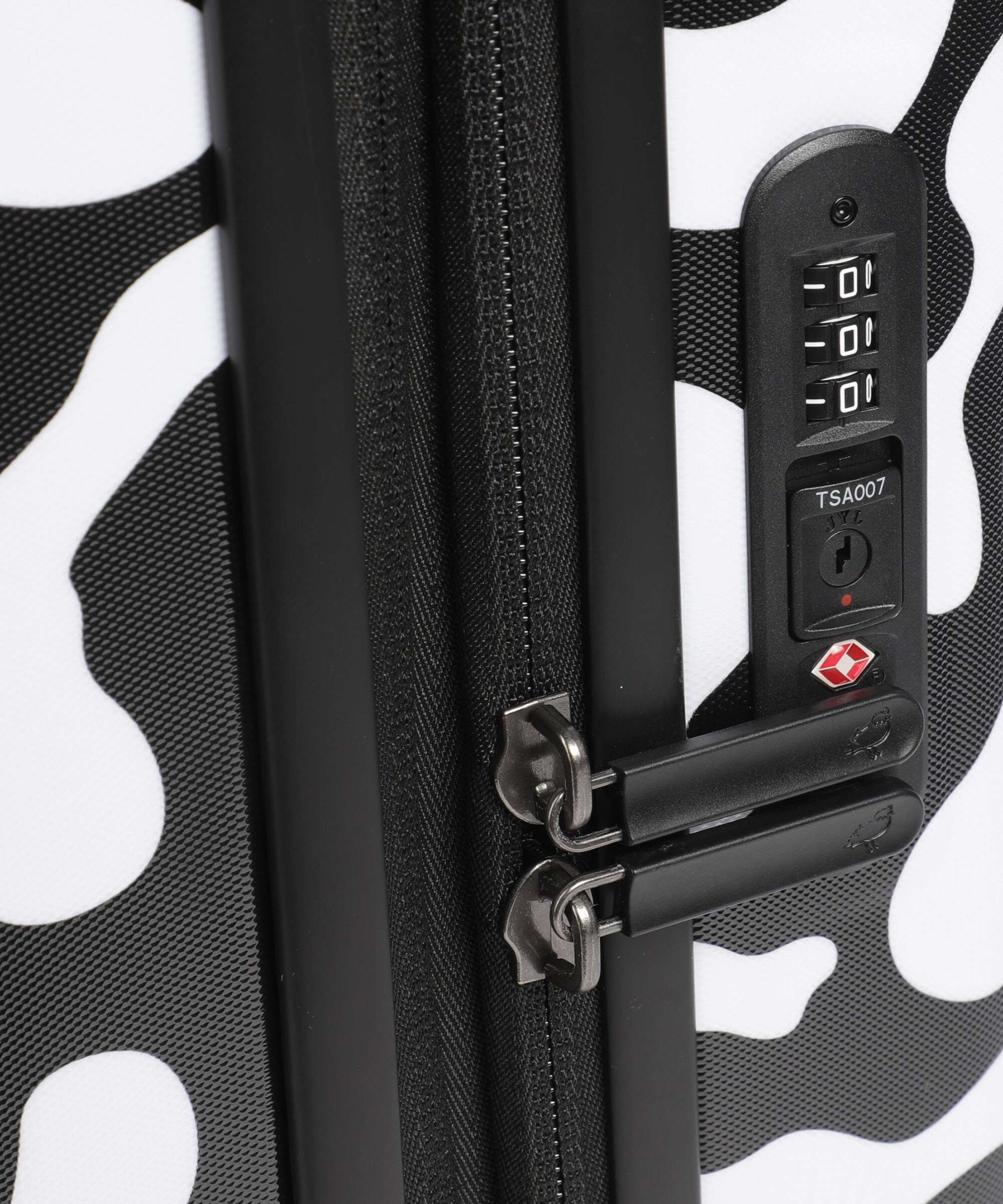 Mandarina Duck Logoduck+ Moire Trolley (4 wielen) moire - Image 3