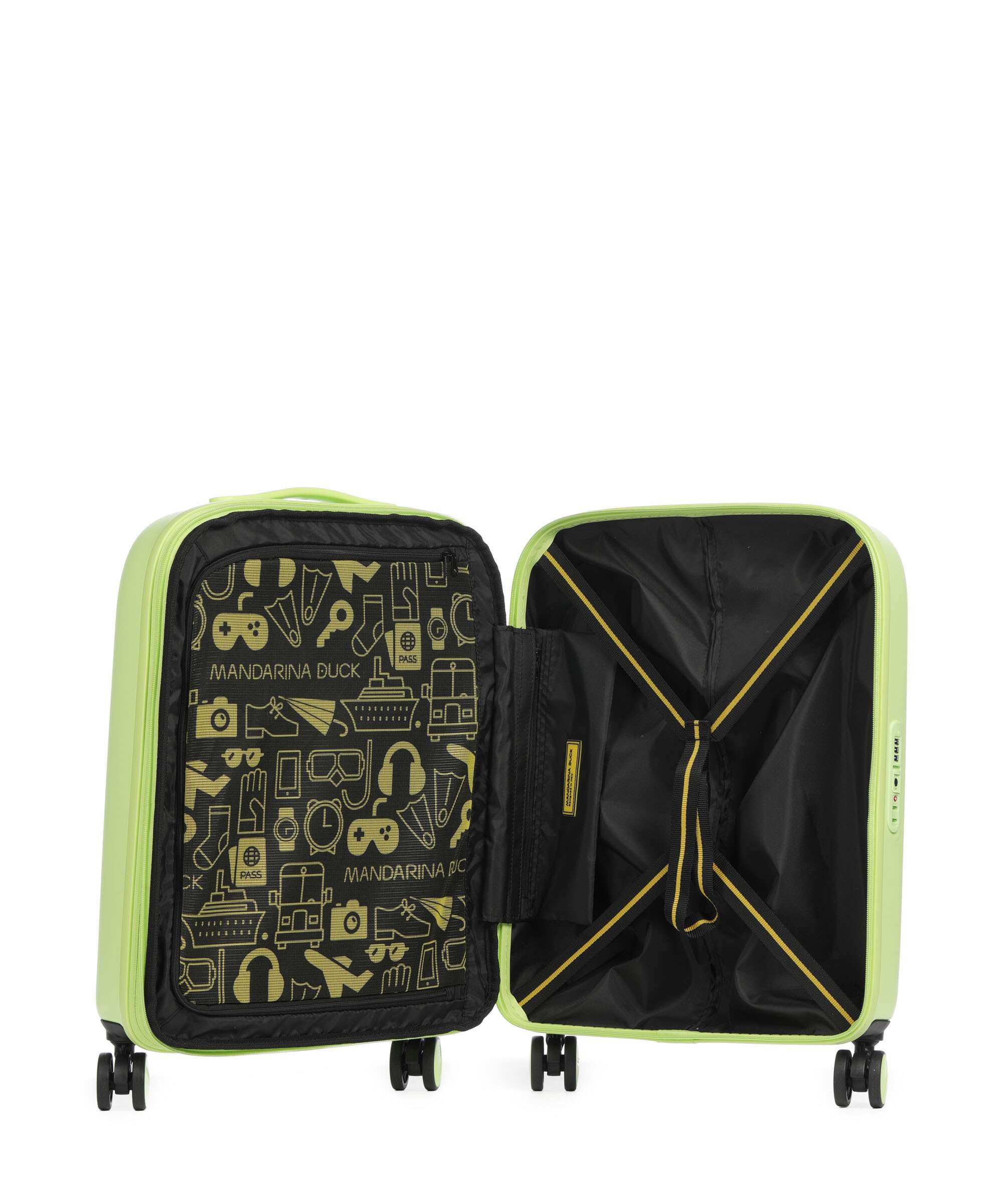Mandarina Duck Logoduck+ Trolley (4 wielen) matcha - Image 6