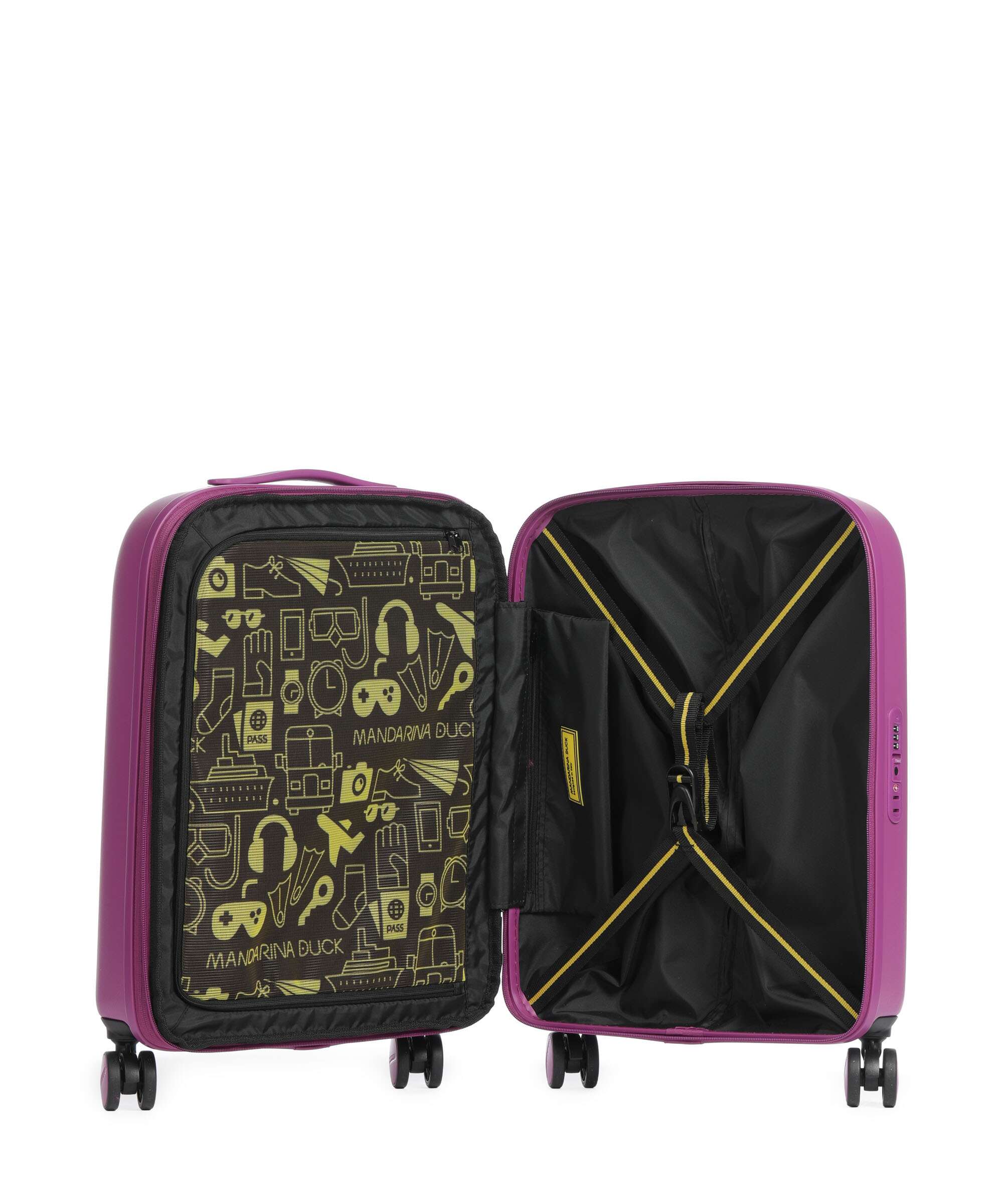 Mandarina Duck Logoduck+ Trolley (4 wielen) digital pink - Image 6