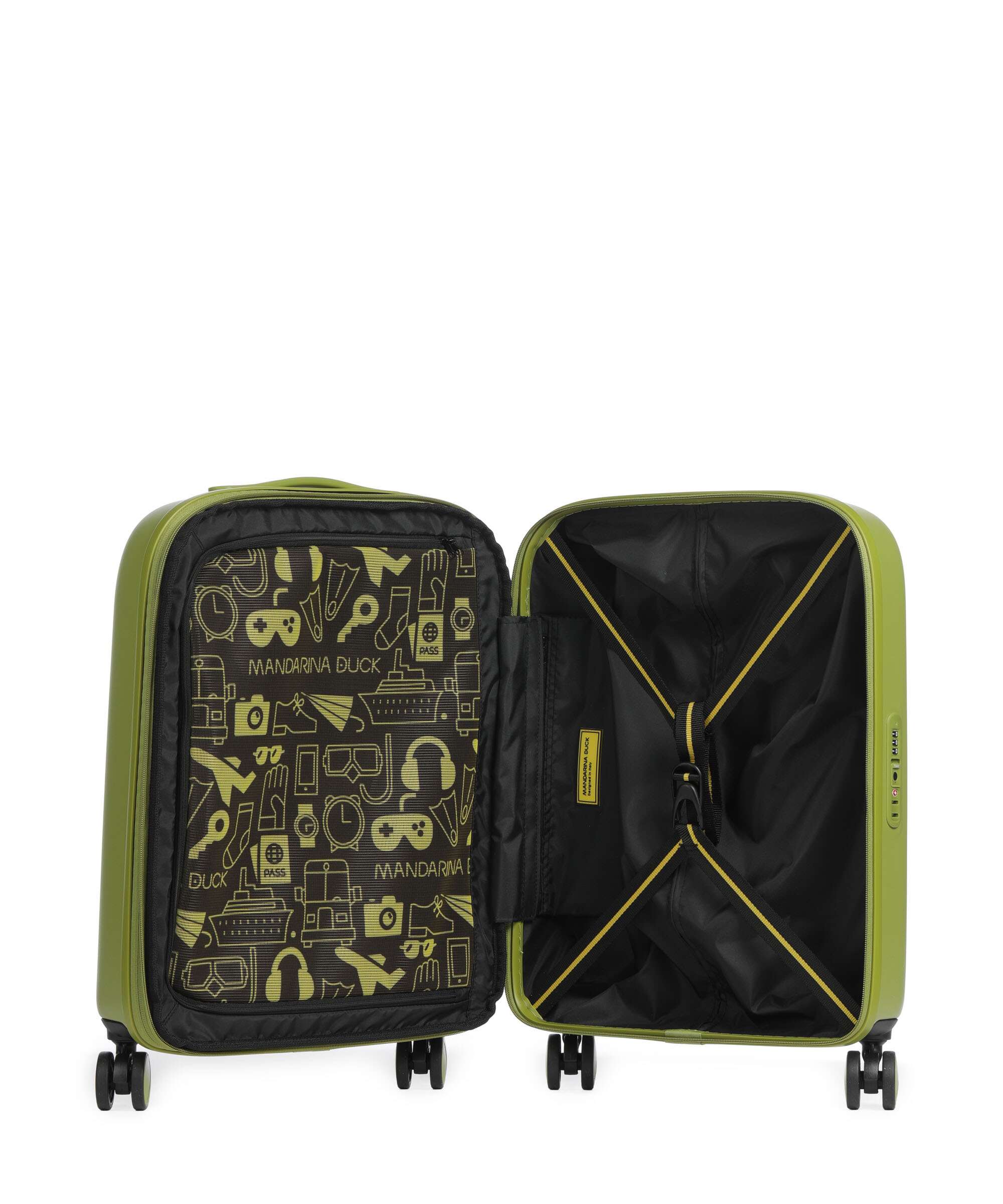 Mandarina Duck Logoduck+ Trolley (4 wielen) winter olive - Image 6