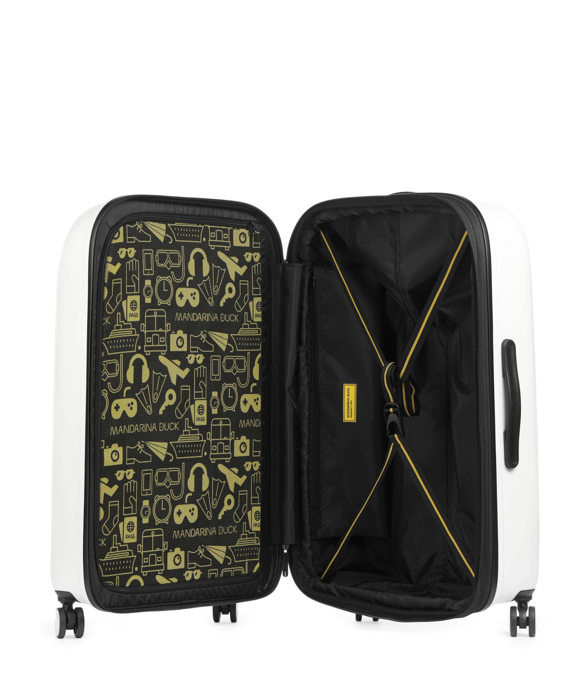 Mandarina Duck Logoduck+ Trolley (4 wielen) blanc - Image 6