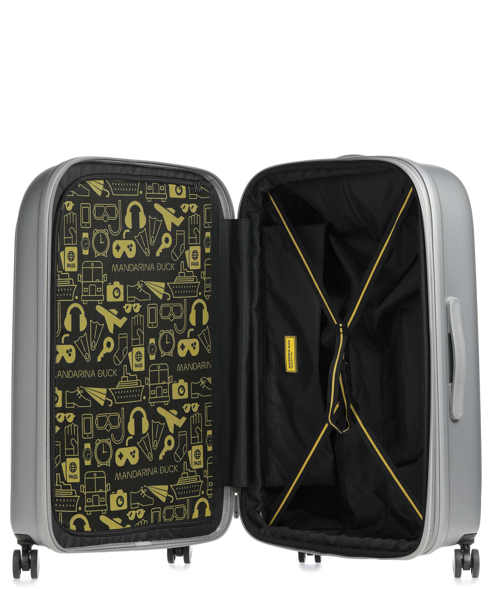 Mandarina Duck Logoduck+ Trolley (4 wielen) silver - Image 6