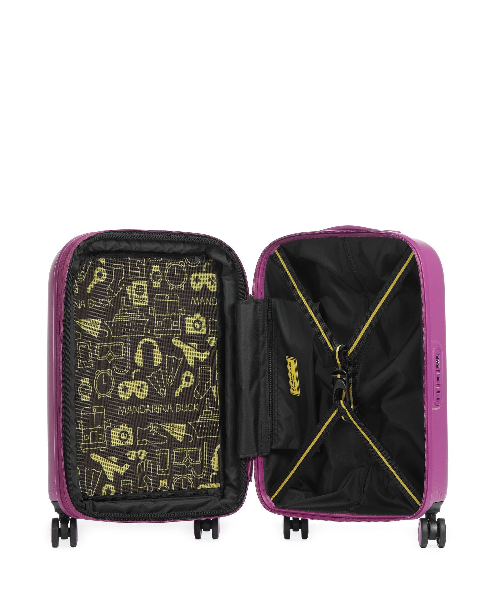 Mandarina Duck Logoduck+ Trolley (4 wielen) digital pink - Image 6