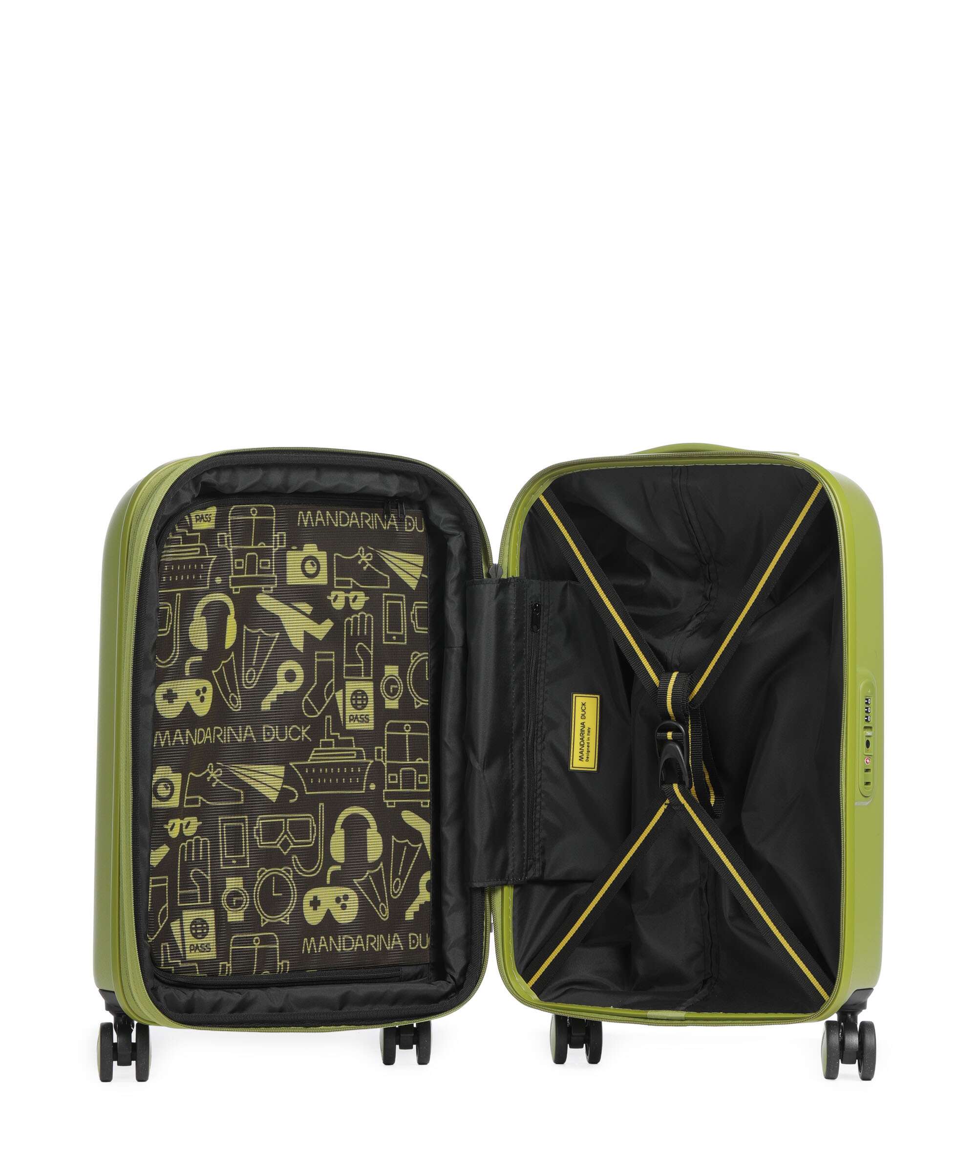 Mandarina Duck Logoduck+ Trolley (4 wielen) winter olive - Image 6