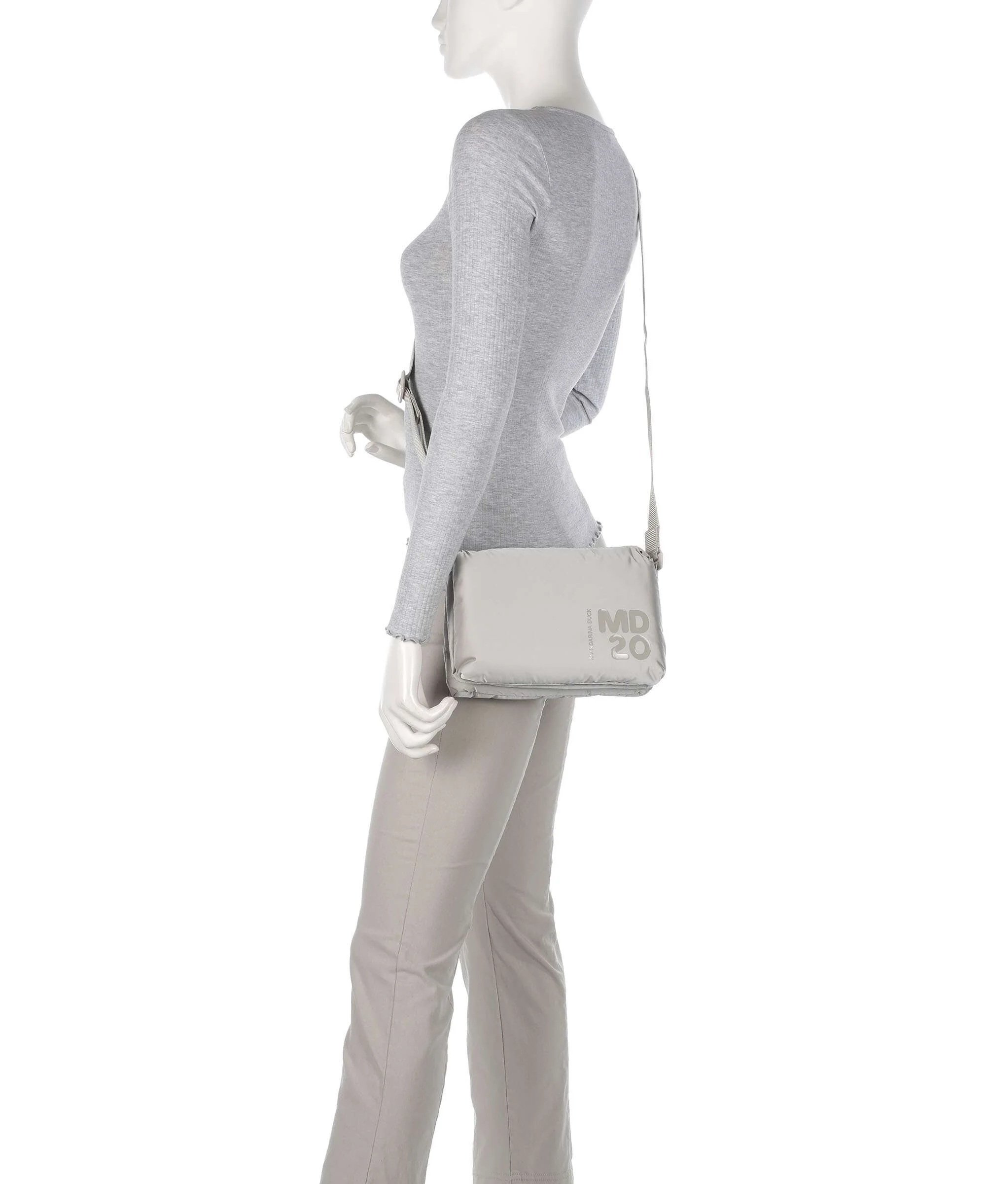 Mandarina Duck MD20 Balloon Crossbody tas sage gray - Image 3