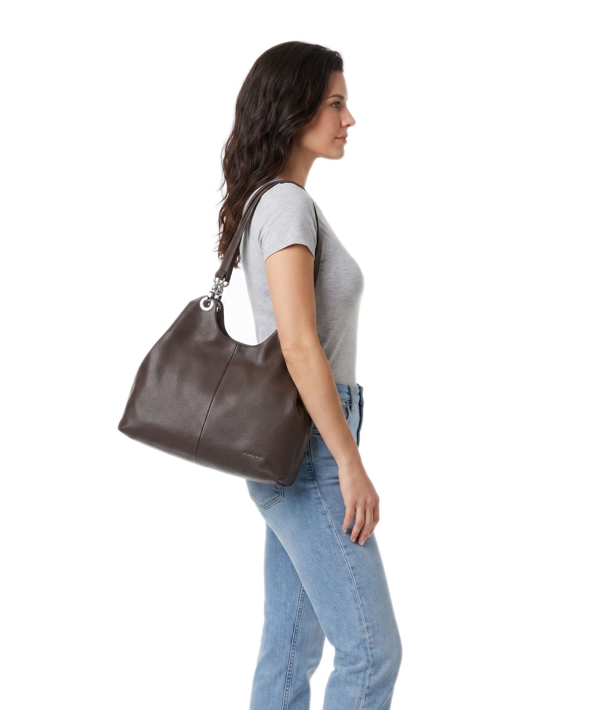 Mandarina Duck Mellow Leather Boodschappentas espresso - Image 3