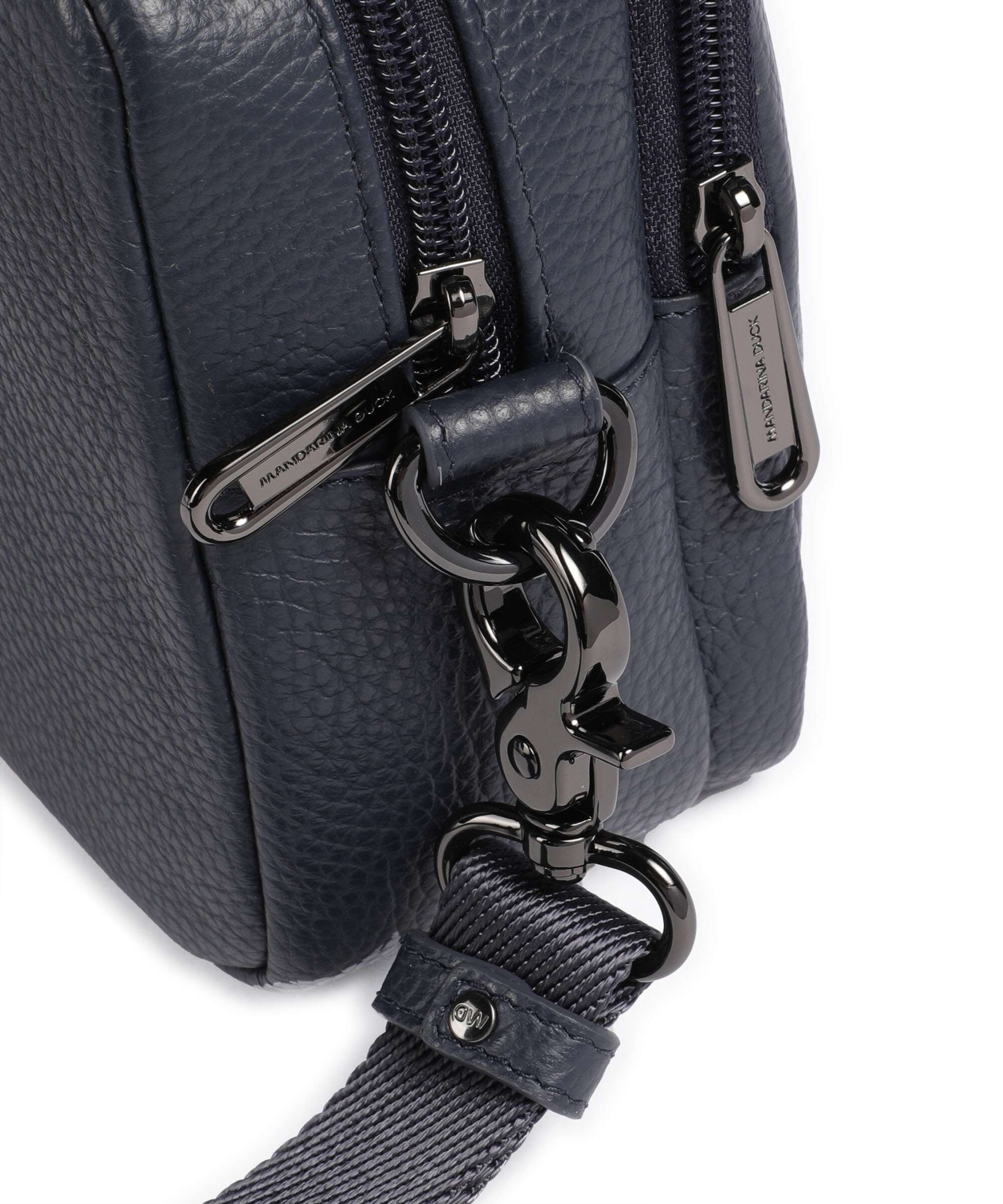 Mandarina Duck Mellow Leather Crossbody tas dress blue - Image 4