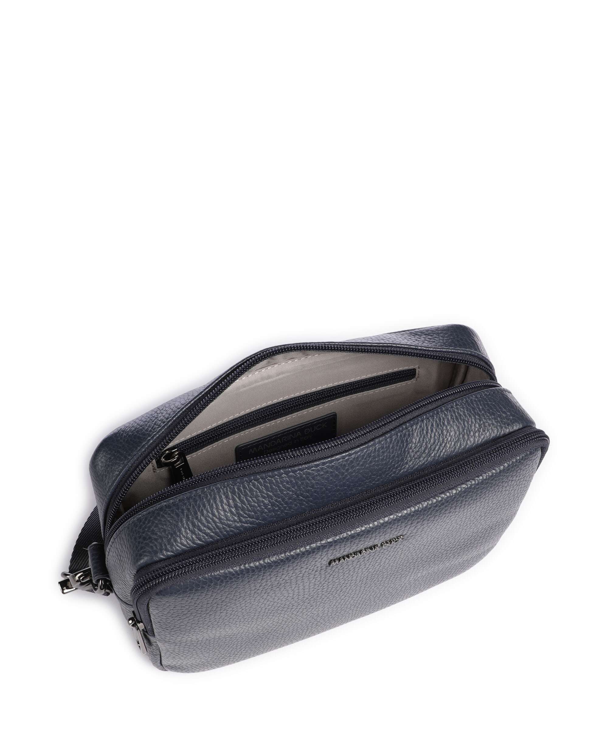 Mandarina Duck Mellow Leather Crossbody tas dress blue - Image 6
