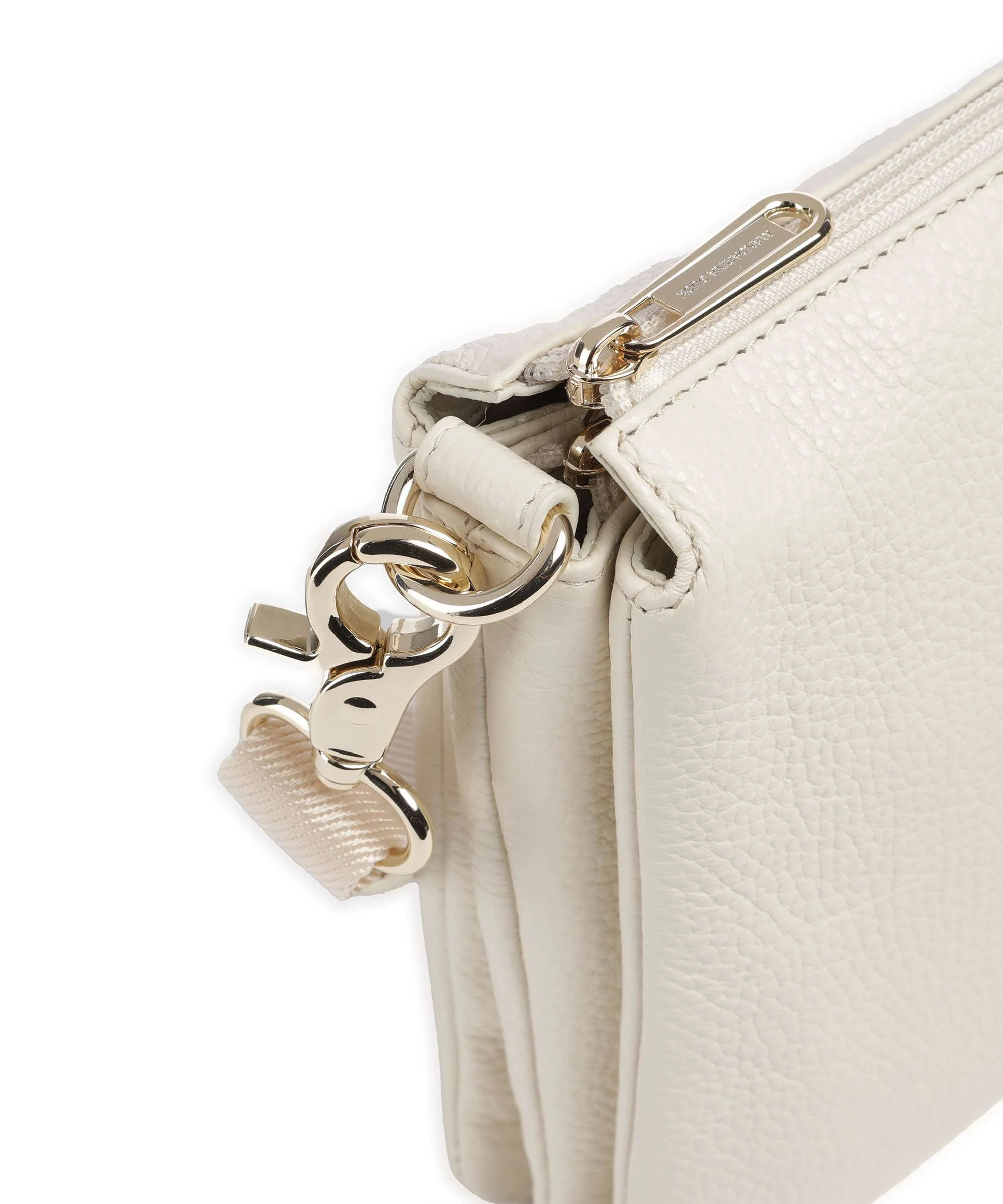 Mandarina Duck Mellow Leather Crossbody tas almond - Image 4