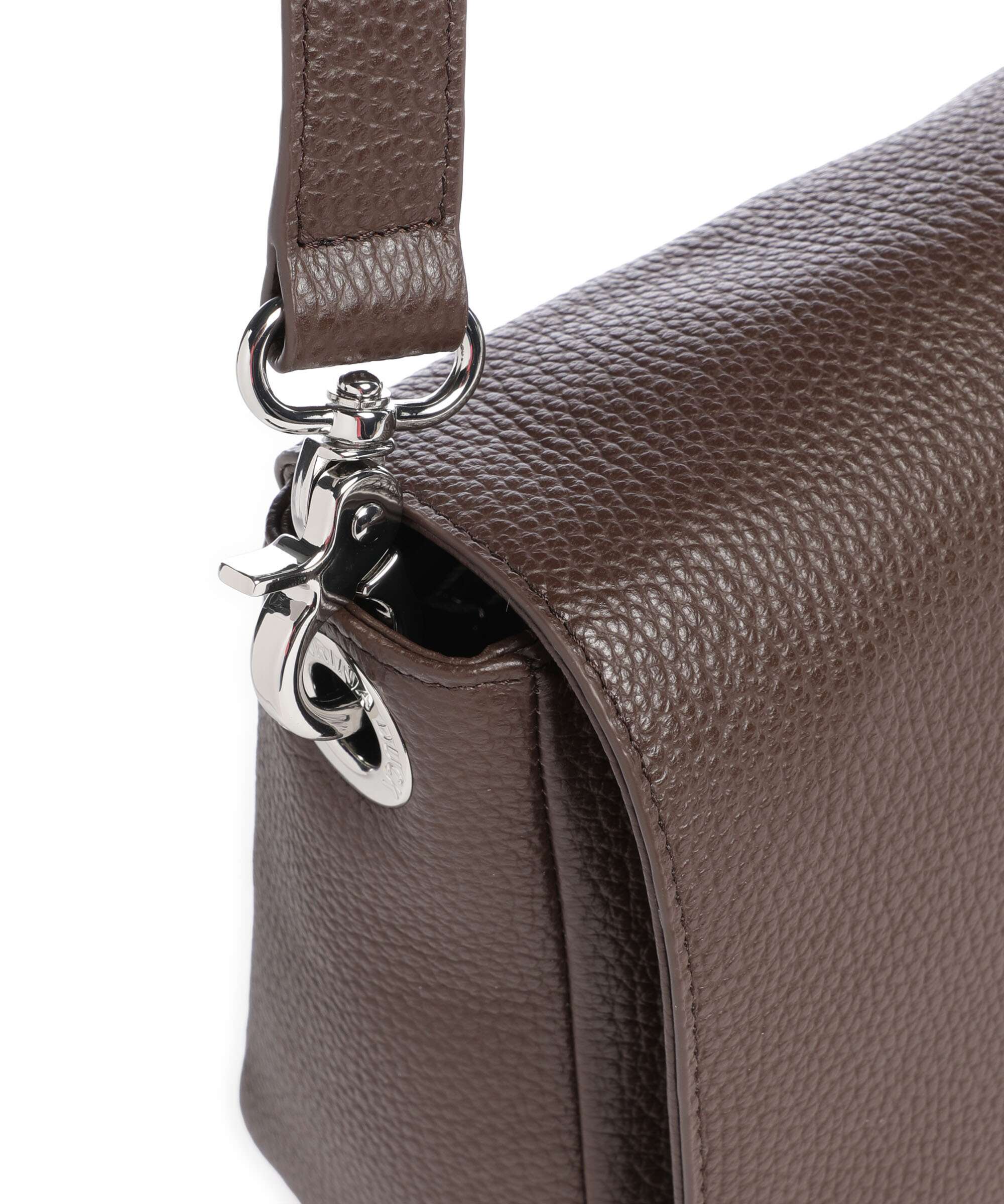 Mandarina Duck Mellow Leather Crossbody tas espresso - Image 4