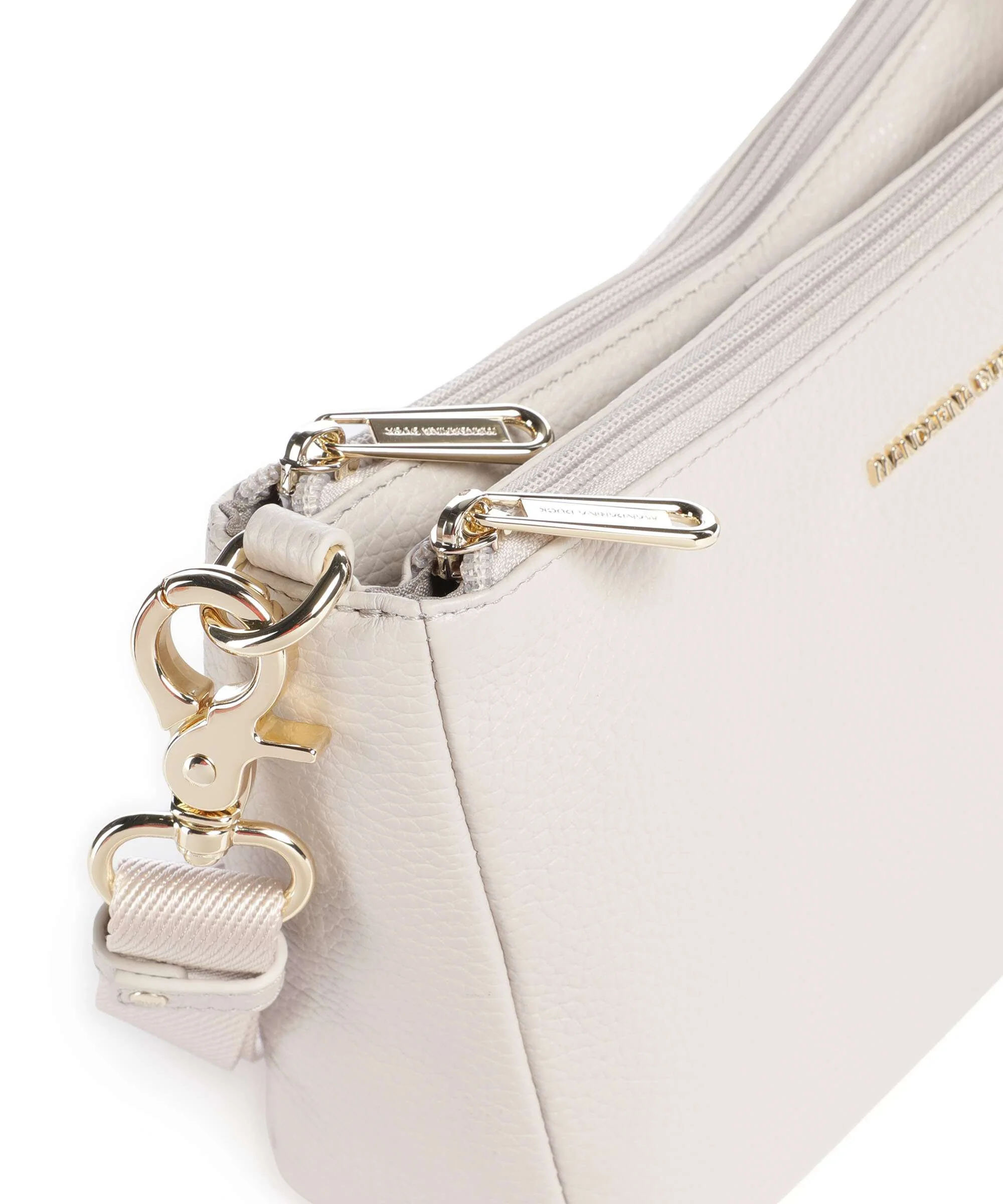 Mandarina Duck Mellow Leather Crossbody tas cocoon - Image 4