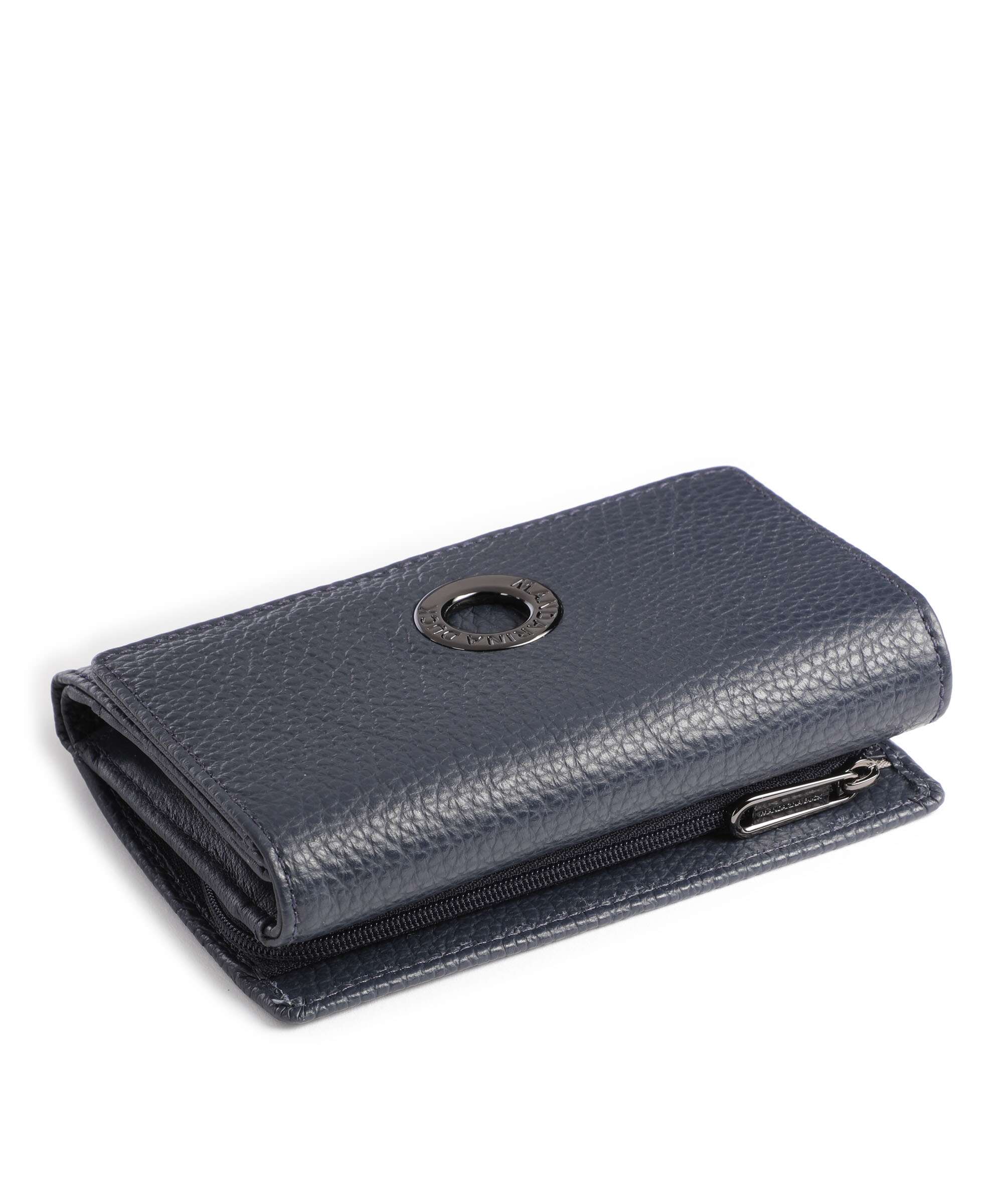 Mandarina Duck Mellow Leather Portemonnee dress blue - Image 5