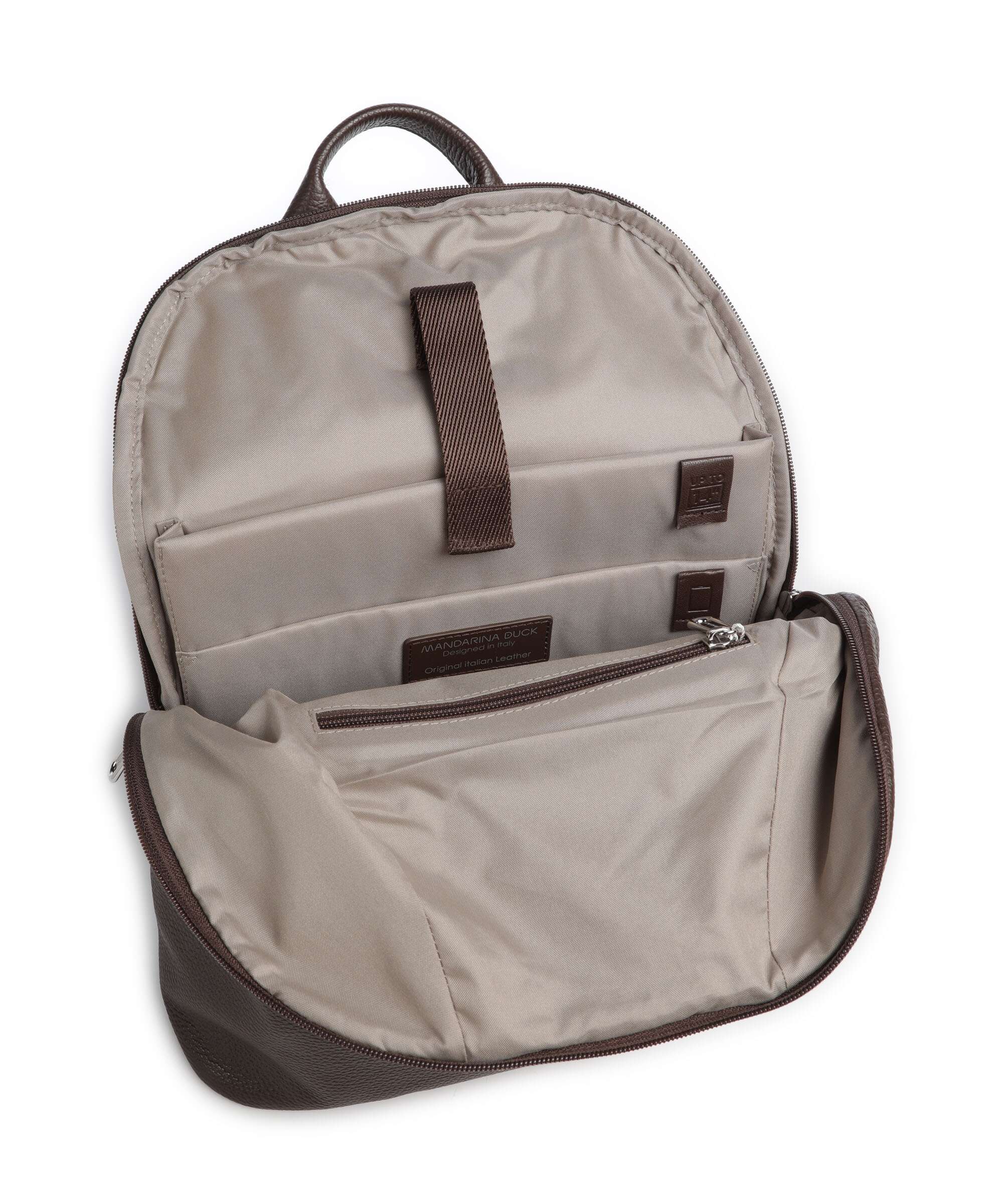 Mandarina Duck Mellow Leather Rugzak espresso - Image 6