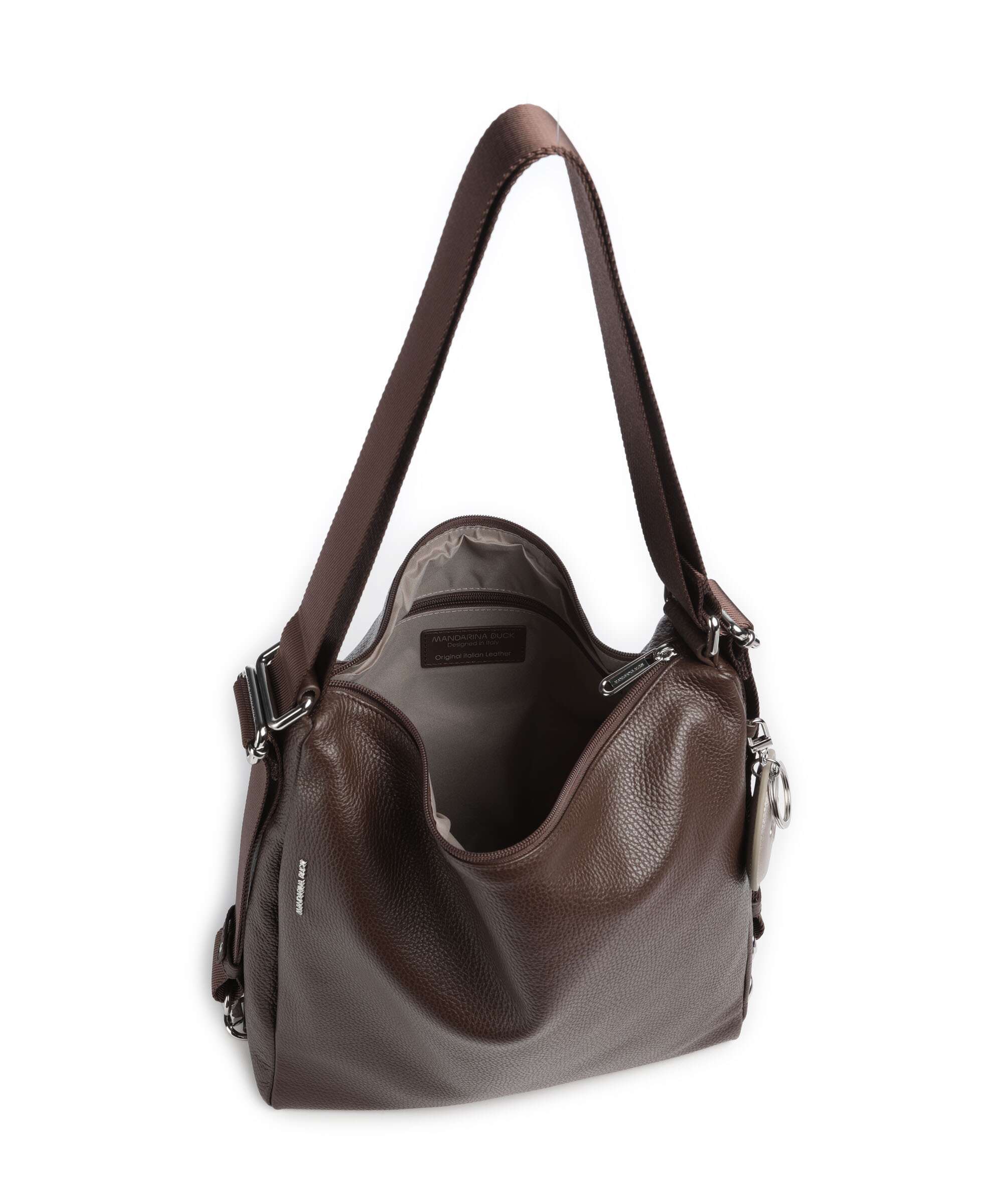 Mandarina Duck Mellow Leather Rugzak-tas espresso - Image 6