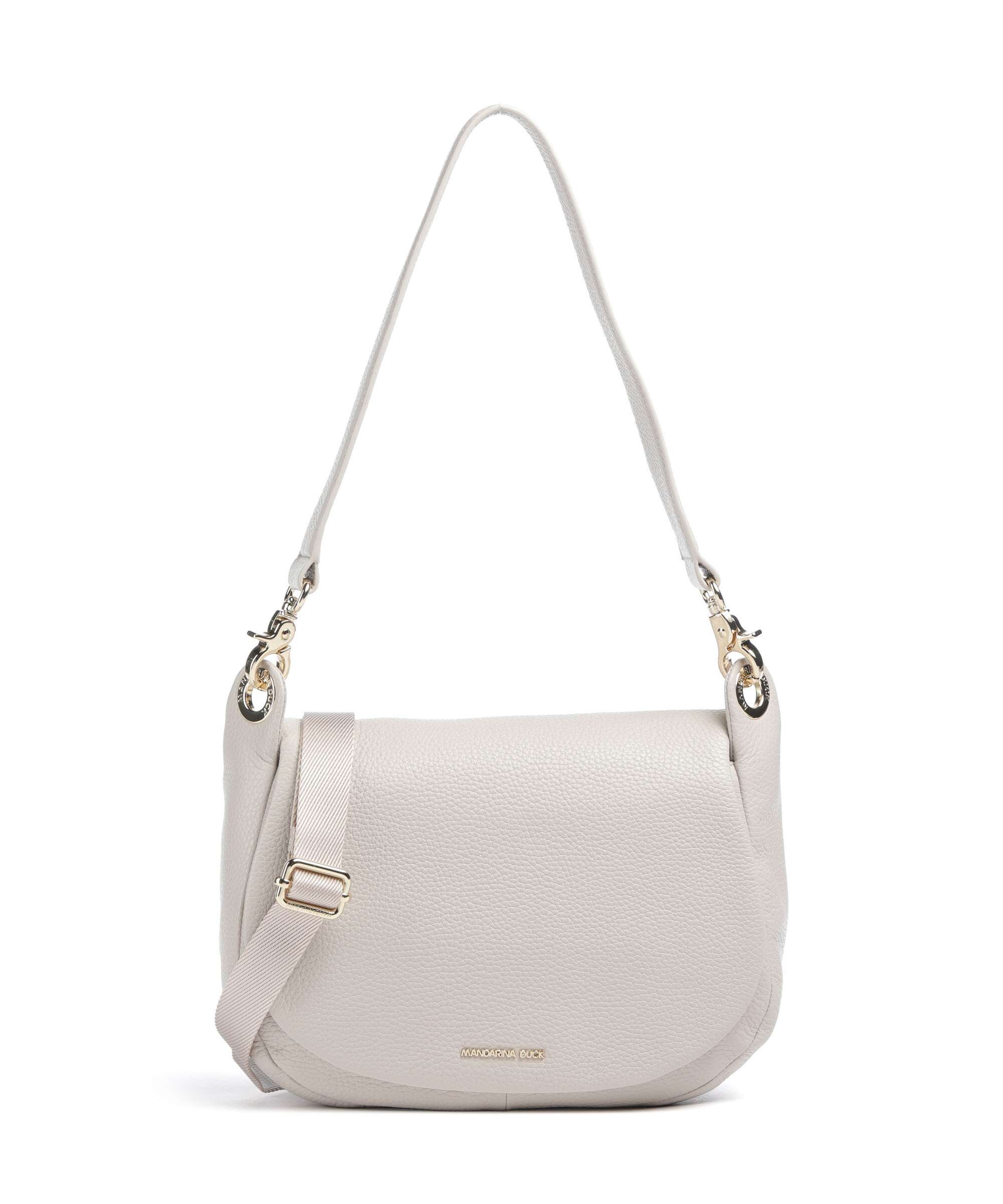 Mandarina Duck Mellow Leather Schoudertas cocoon