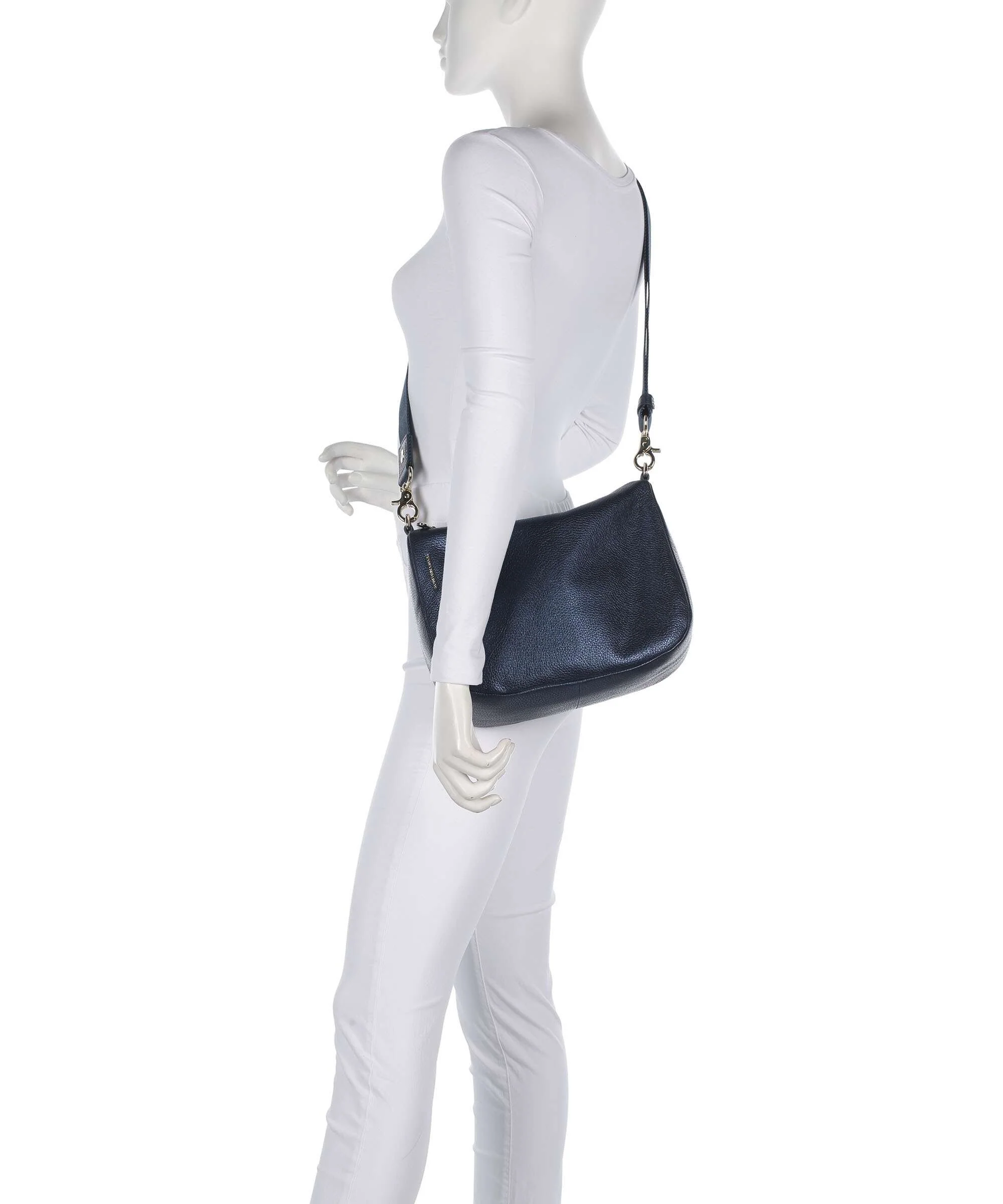 Mandarina Duck Mellow Metal Crossbody tas blue indigo - Image 3