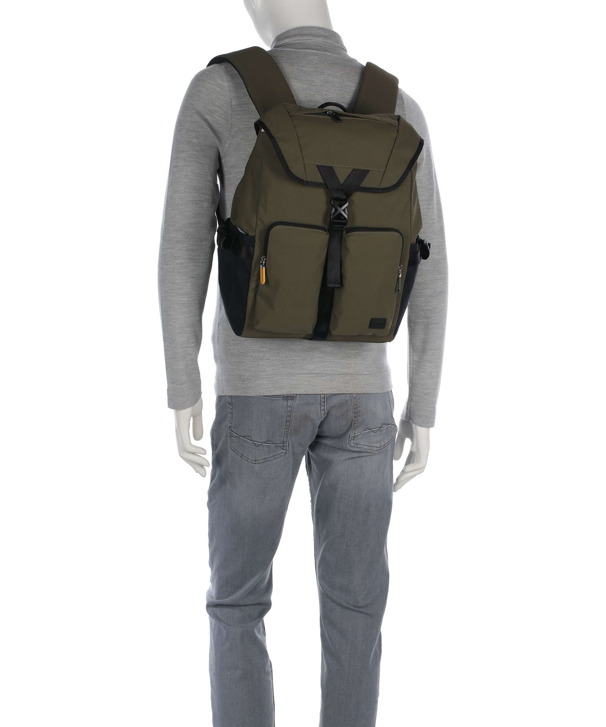 Mandarina Duck Y-Lite Rugzak soldier - Image 4