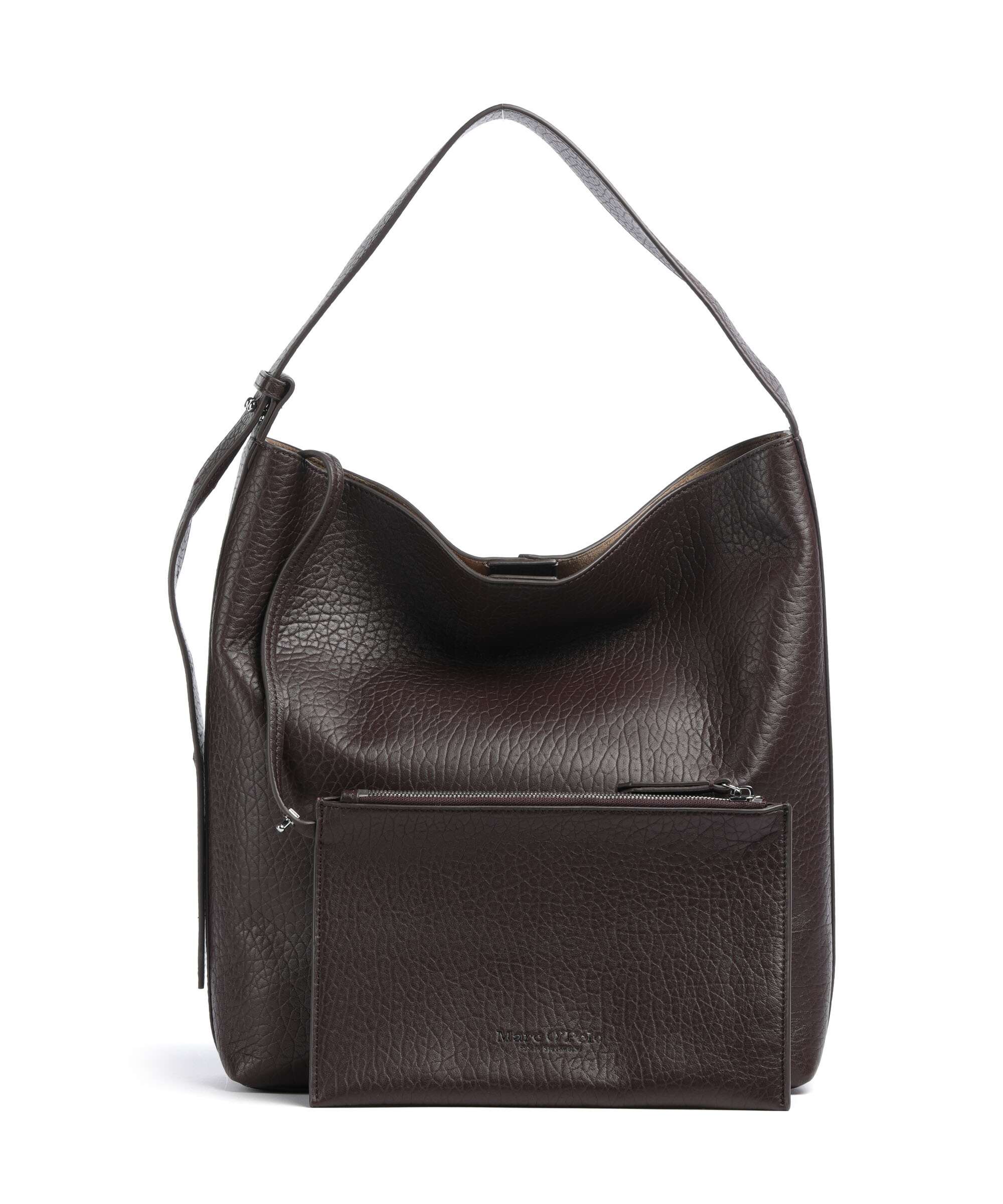 Marc O'Polo Anina M Hobo tas black cherry - Image 4