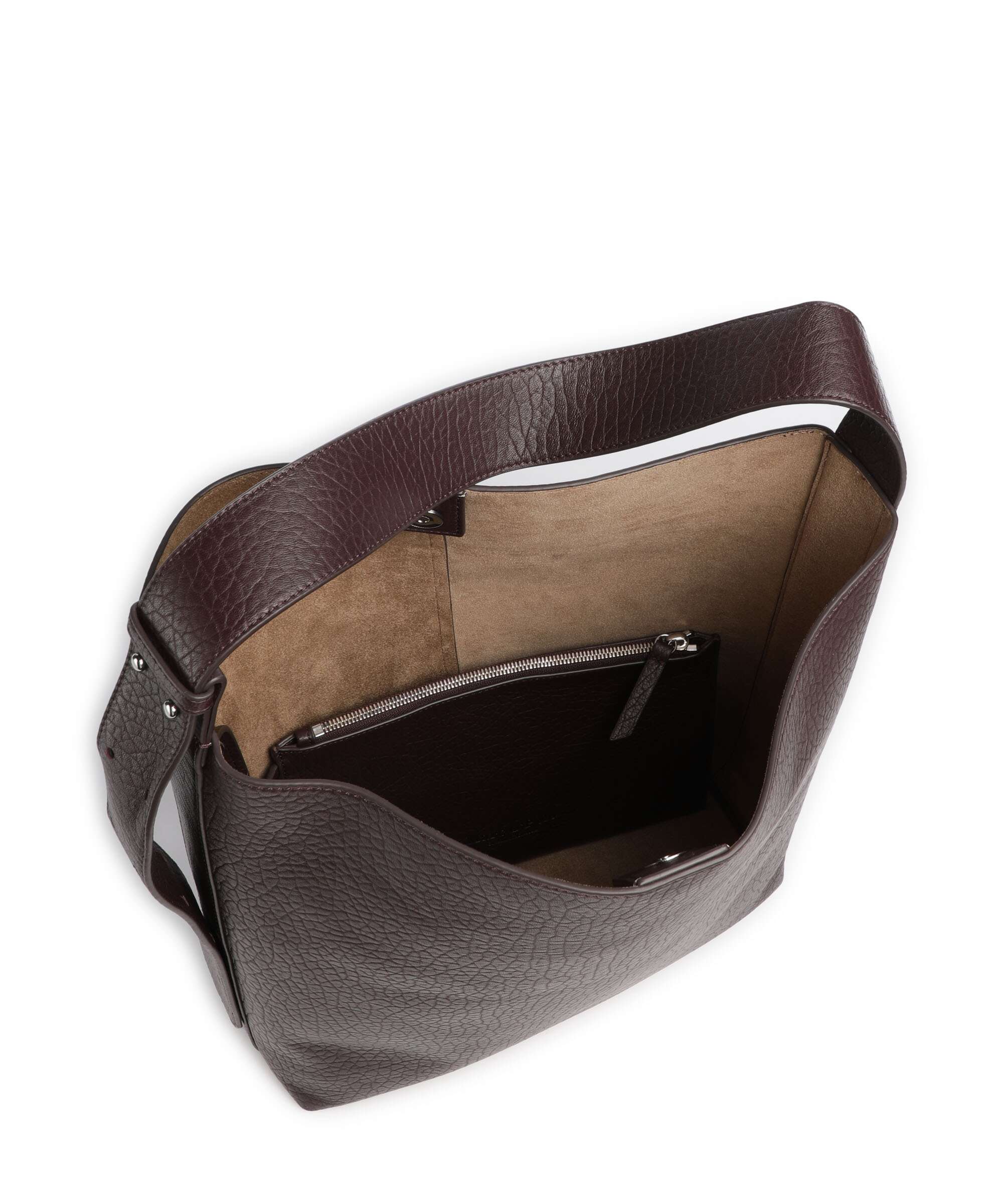 Marc O'Polo Anina M Hobo tas black cherry - Image 6
