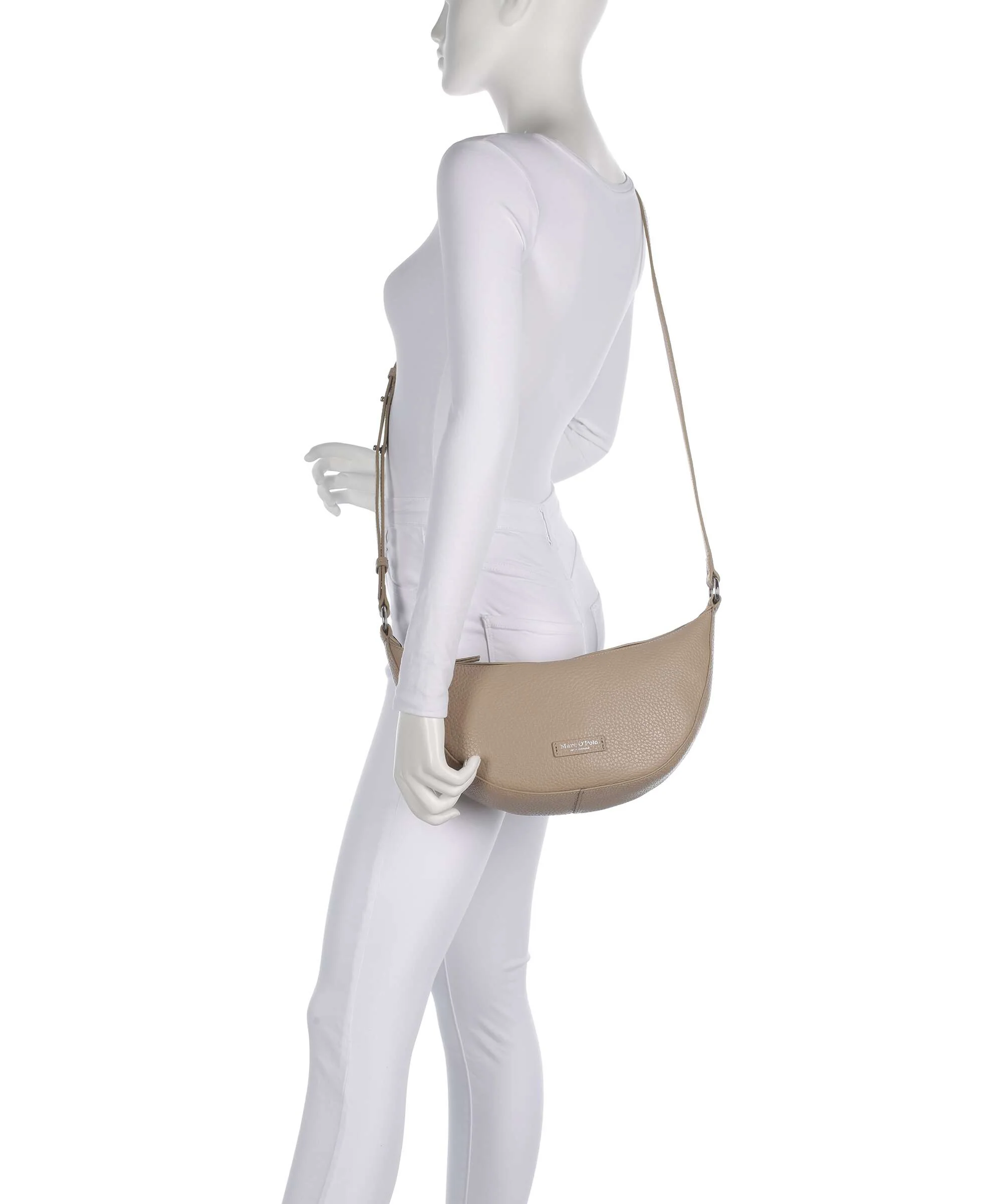 Marc O'Polo Bellina M Crossbody tas earthy taupe - Image 3