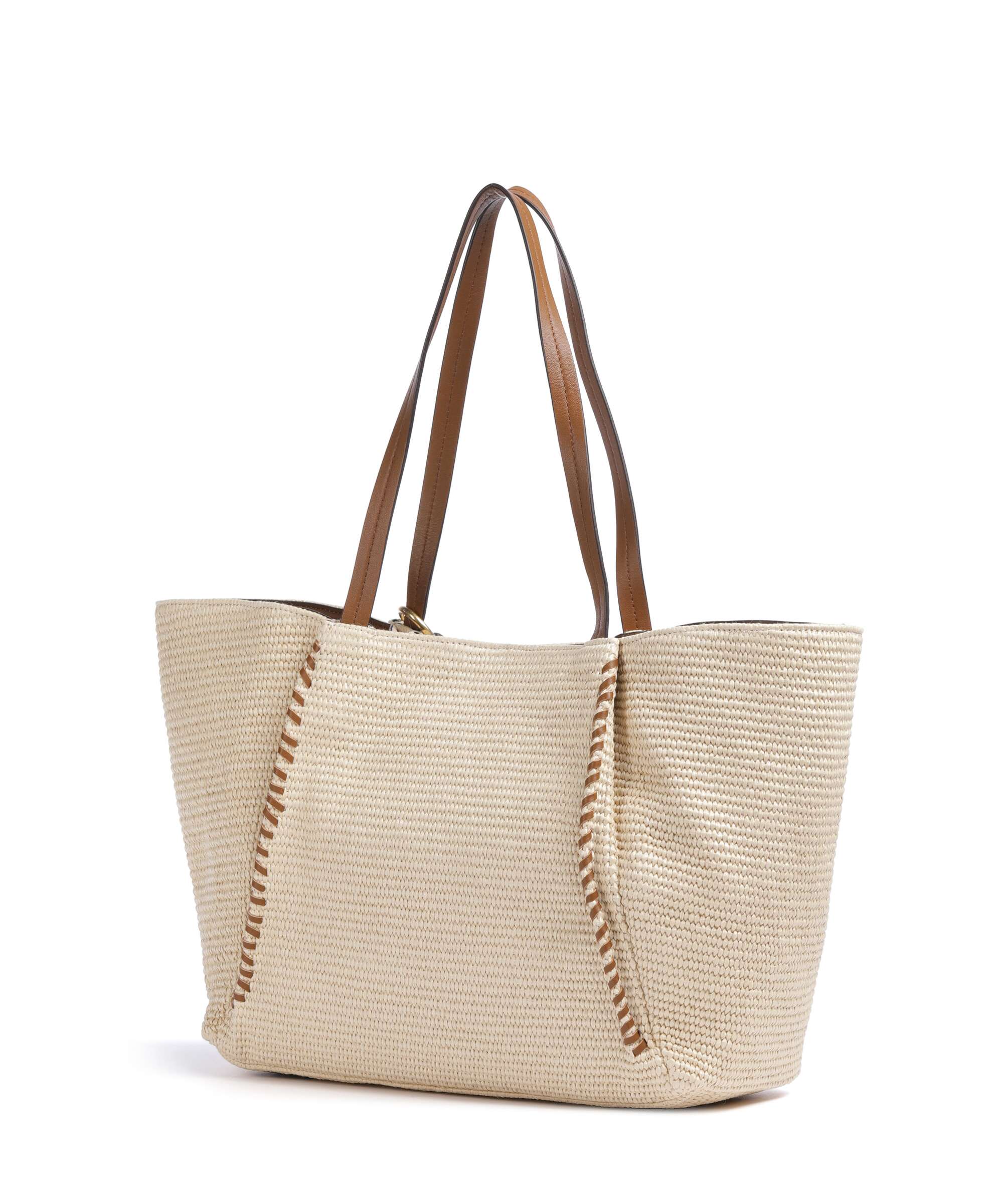 Marc O'Polo Edda Boodschappentas light raffia - Image 2