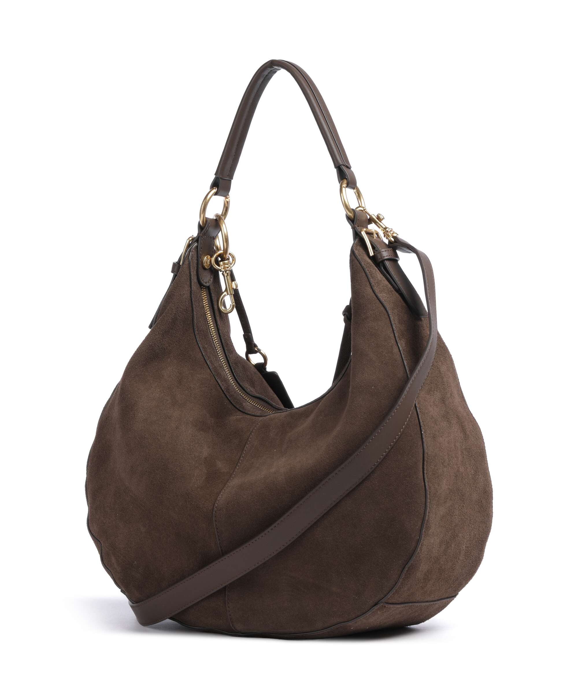Marc O'Polo Philine M Hobo tas coffee brown - Image 3