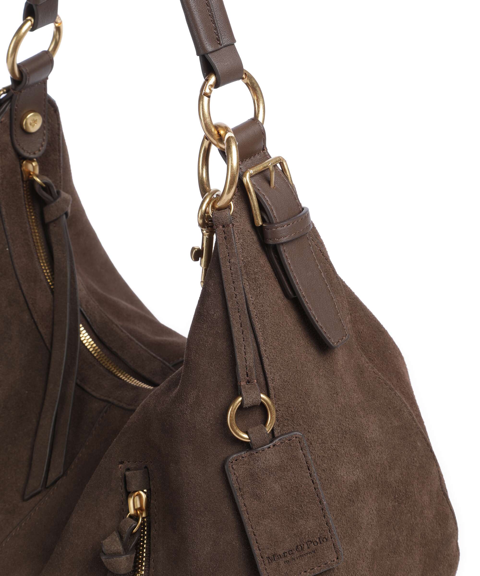 Marc O'Polo Philine M Hobo tas coffee brown - Image 4